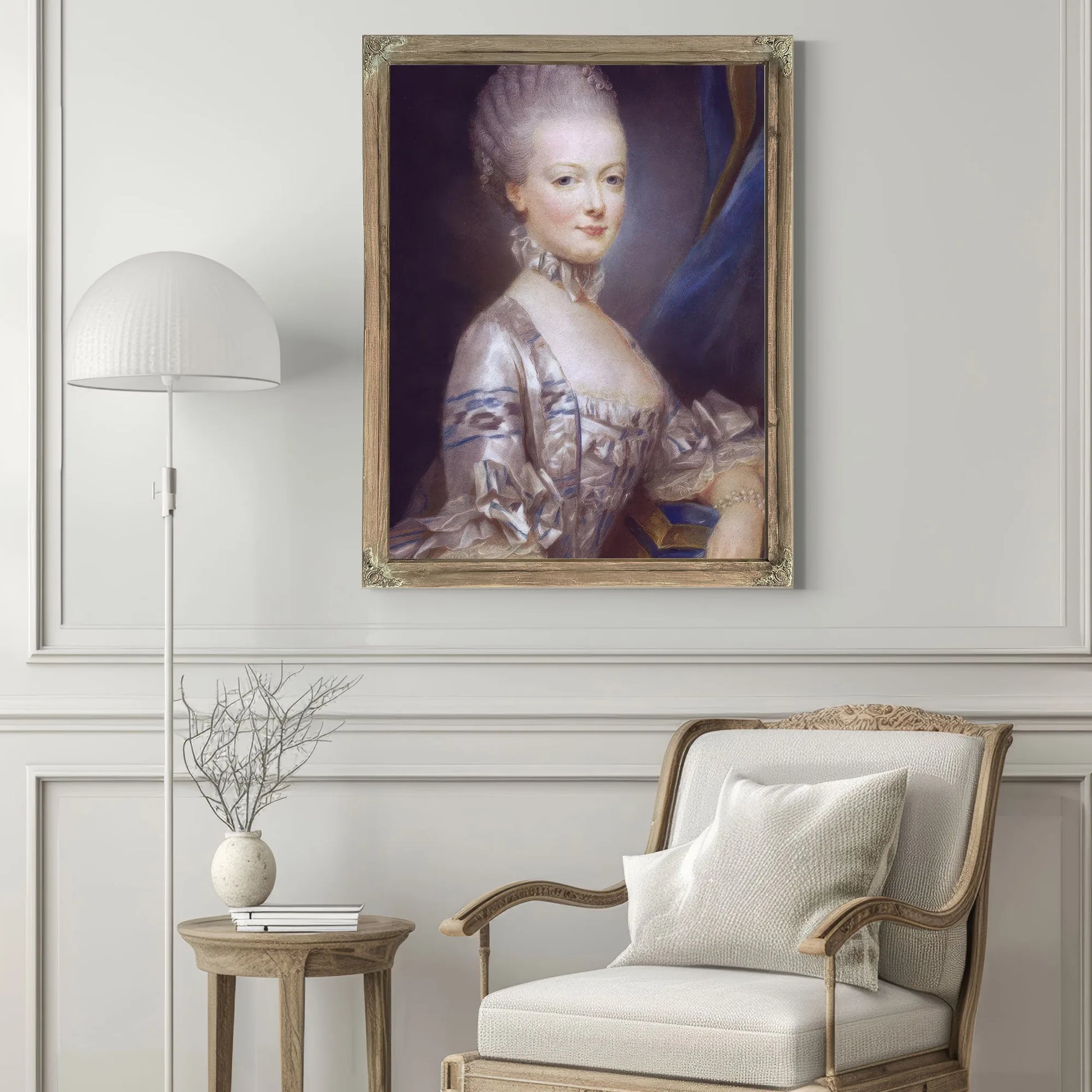 Portrait Of Marie Antoinette 1769 By Joseph Ducreux Fine Art Print