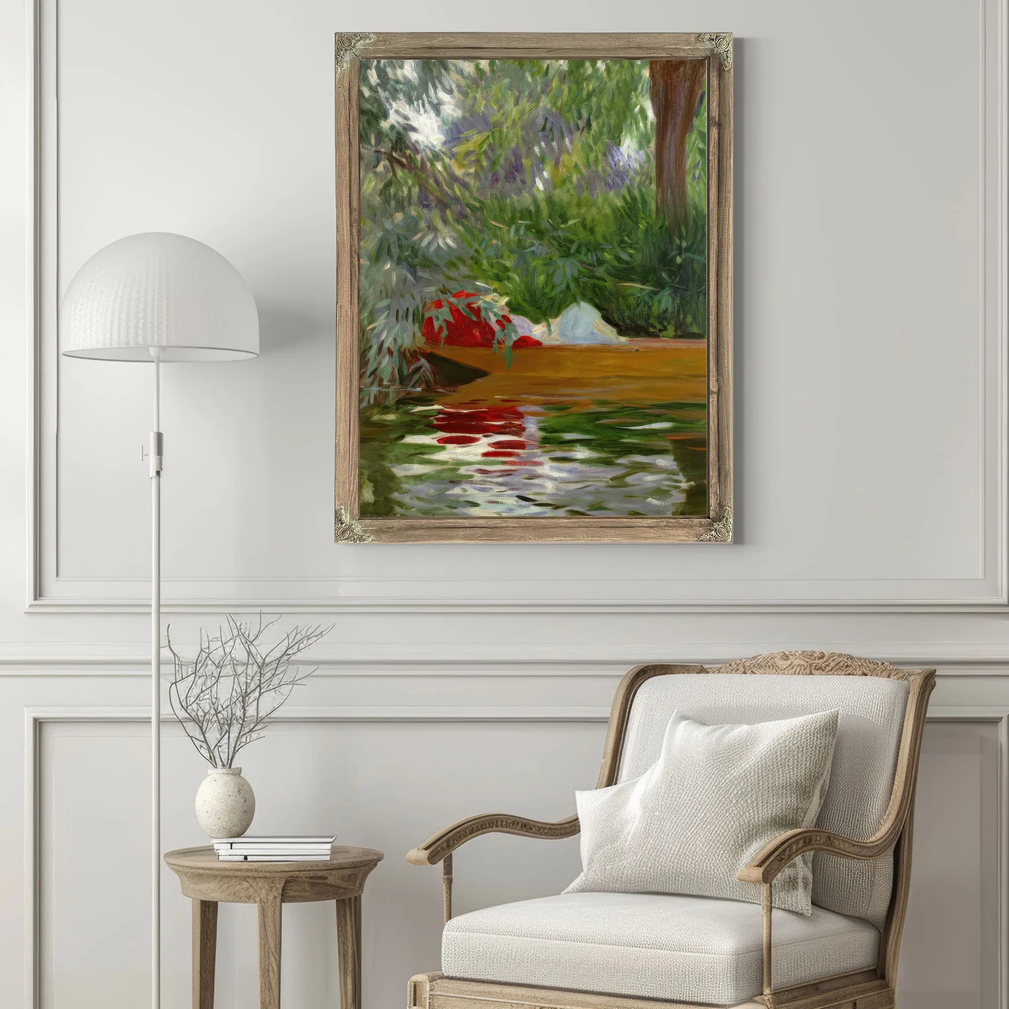 Under The Willows By John Singer Sargent Fine Art Print