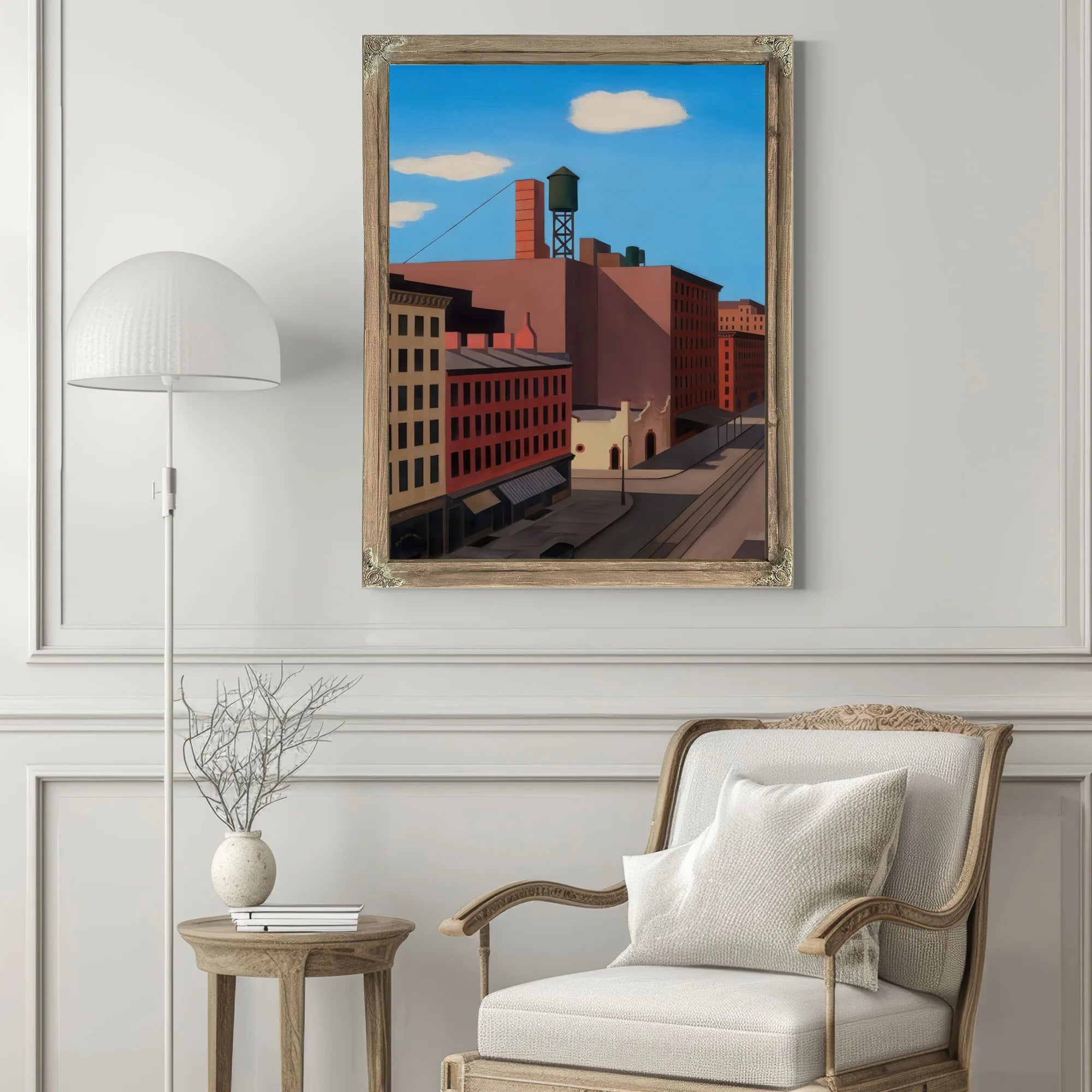 Hudson Street By George Ault Fine Art Print