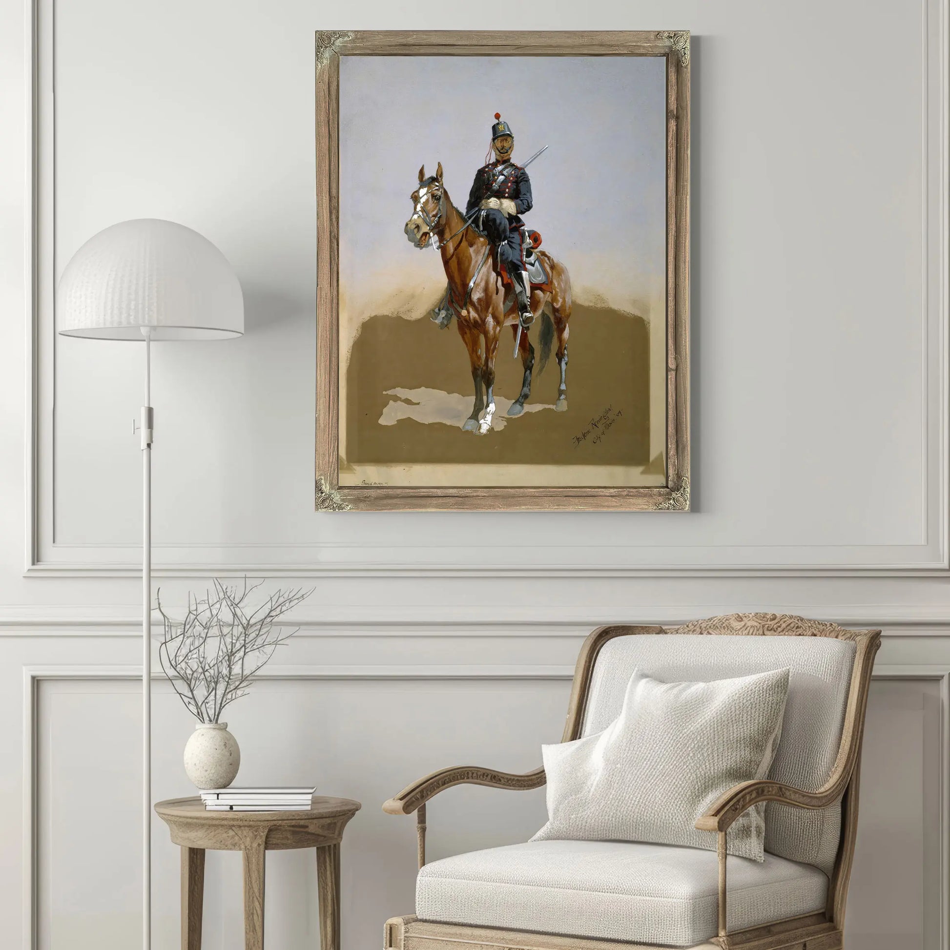 The Gendarme by Frederic Remington