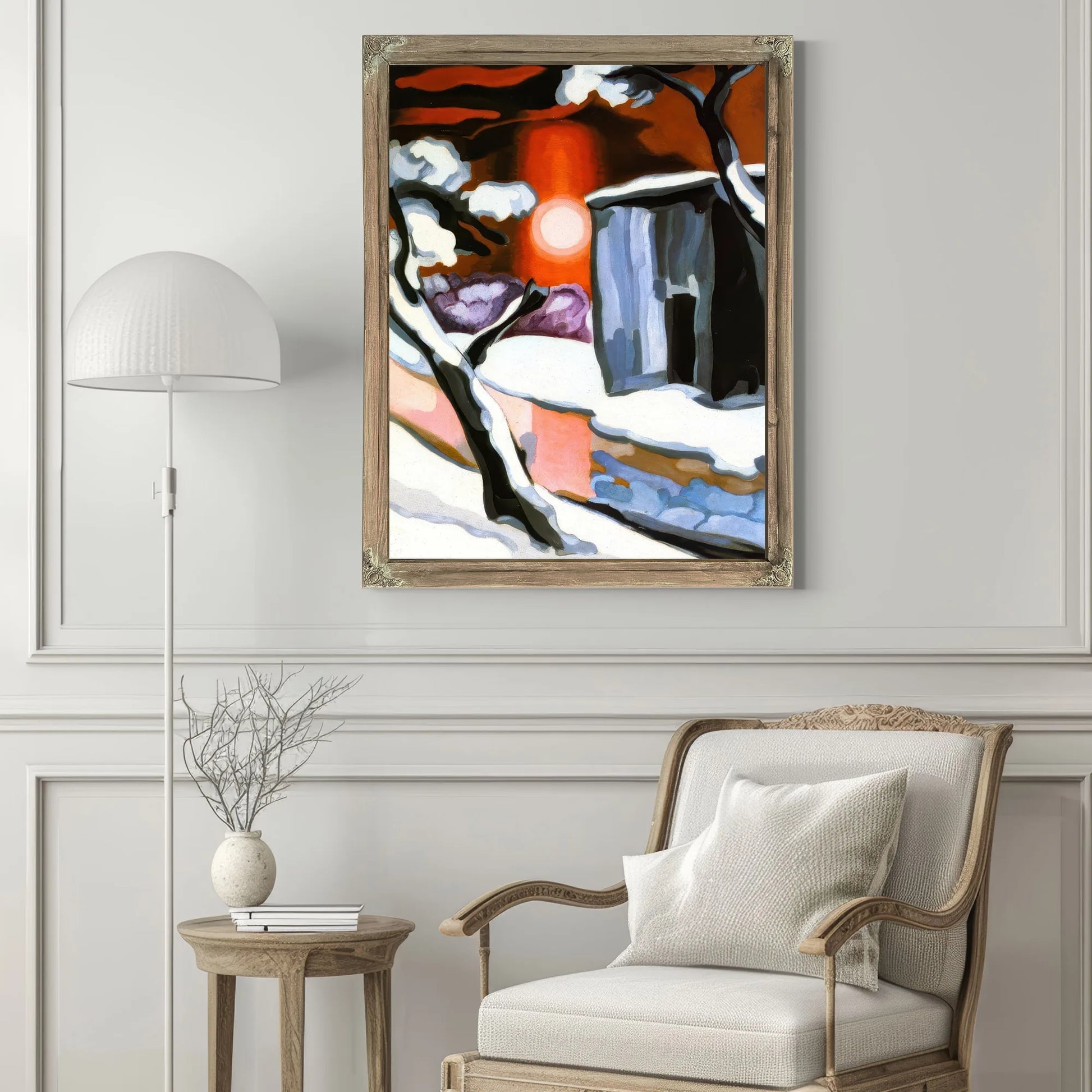 Last Evening Of The Year By Oscar Bluemner Fine Art Print