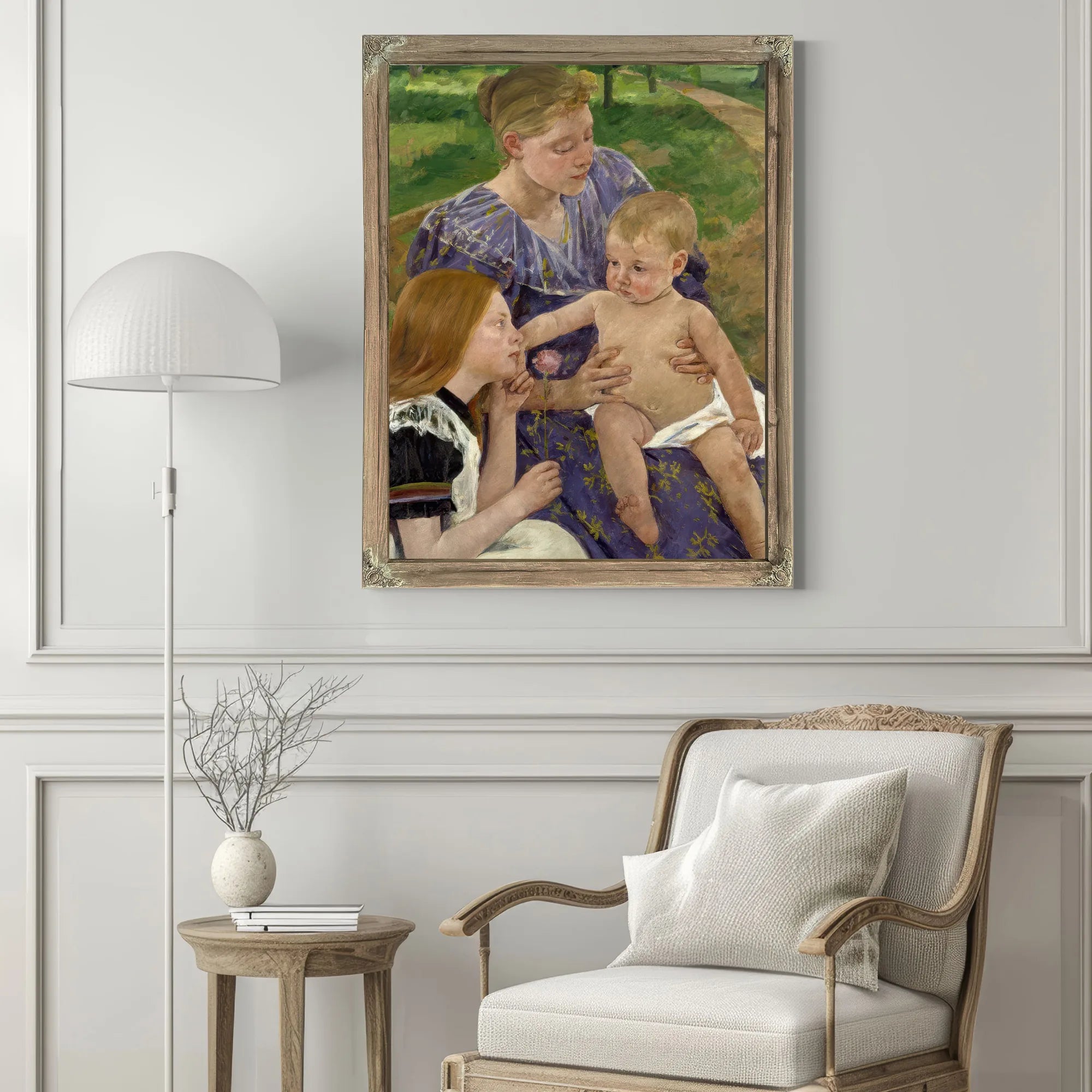 The Family By Mary Cassatt Fine Art Print