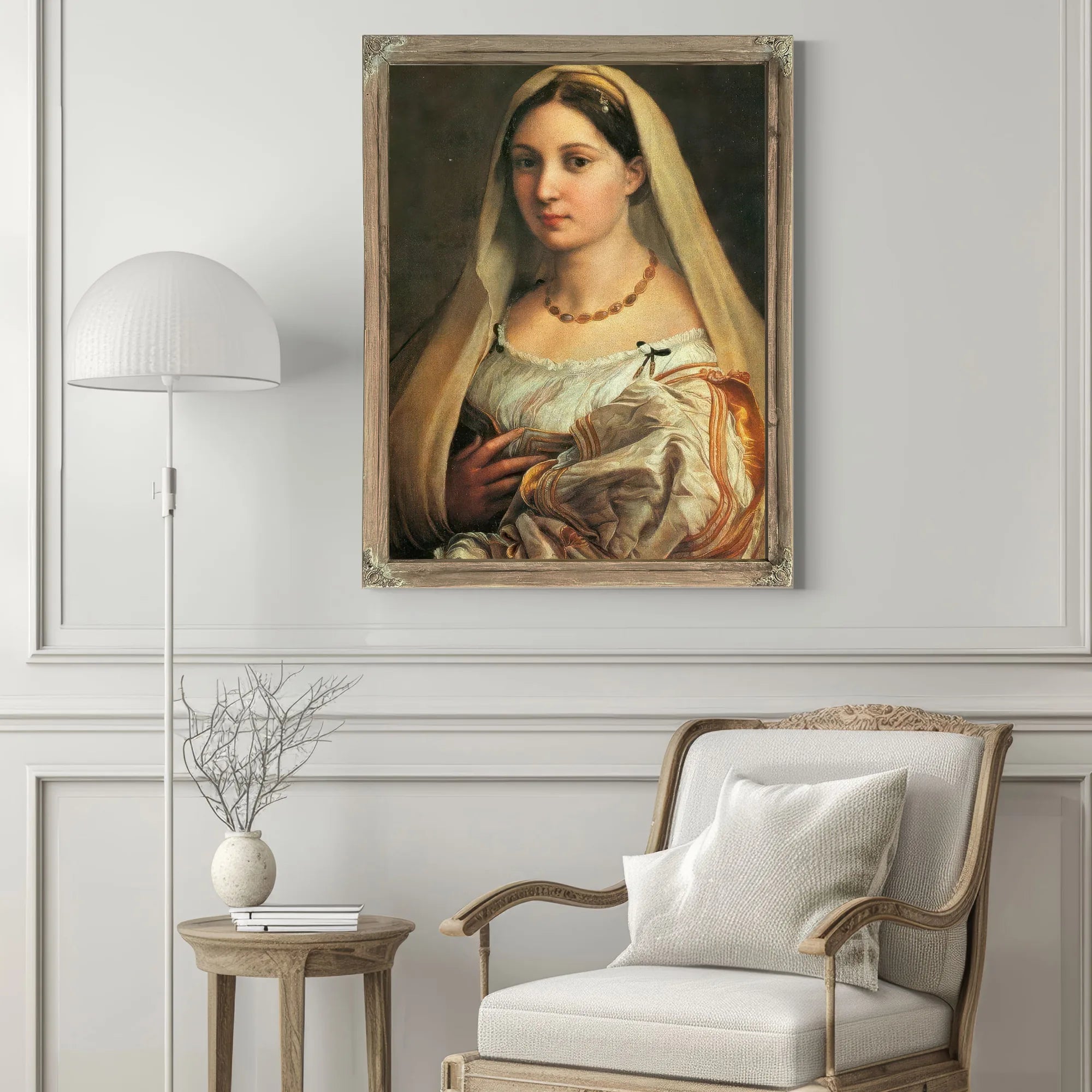 La Donna Velata By Raphael Fine Art Print