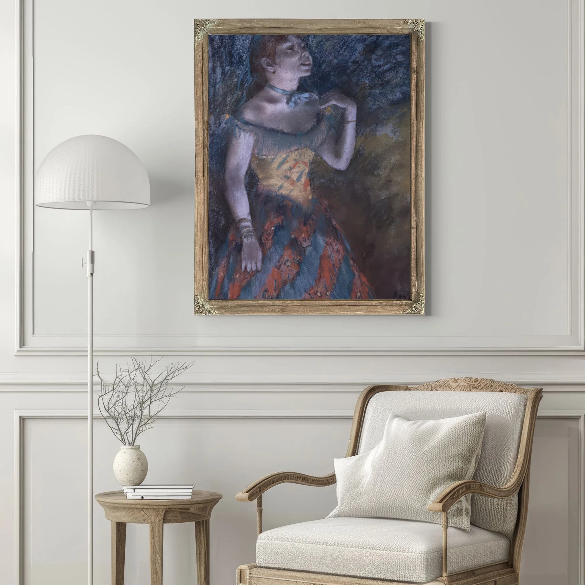 La Chanteuse Verte (The Singer In Green) By Edgar Degas Fine Art Print