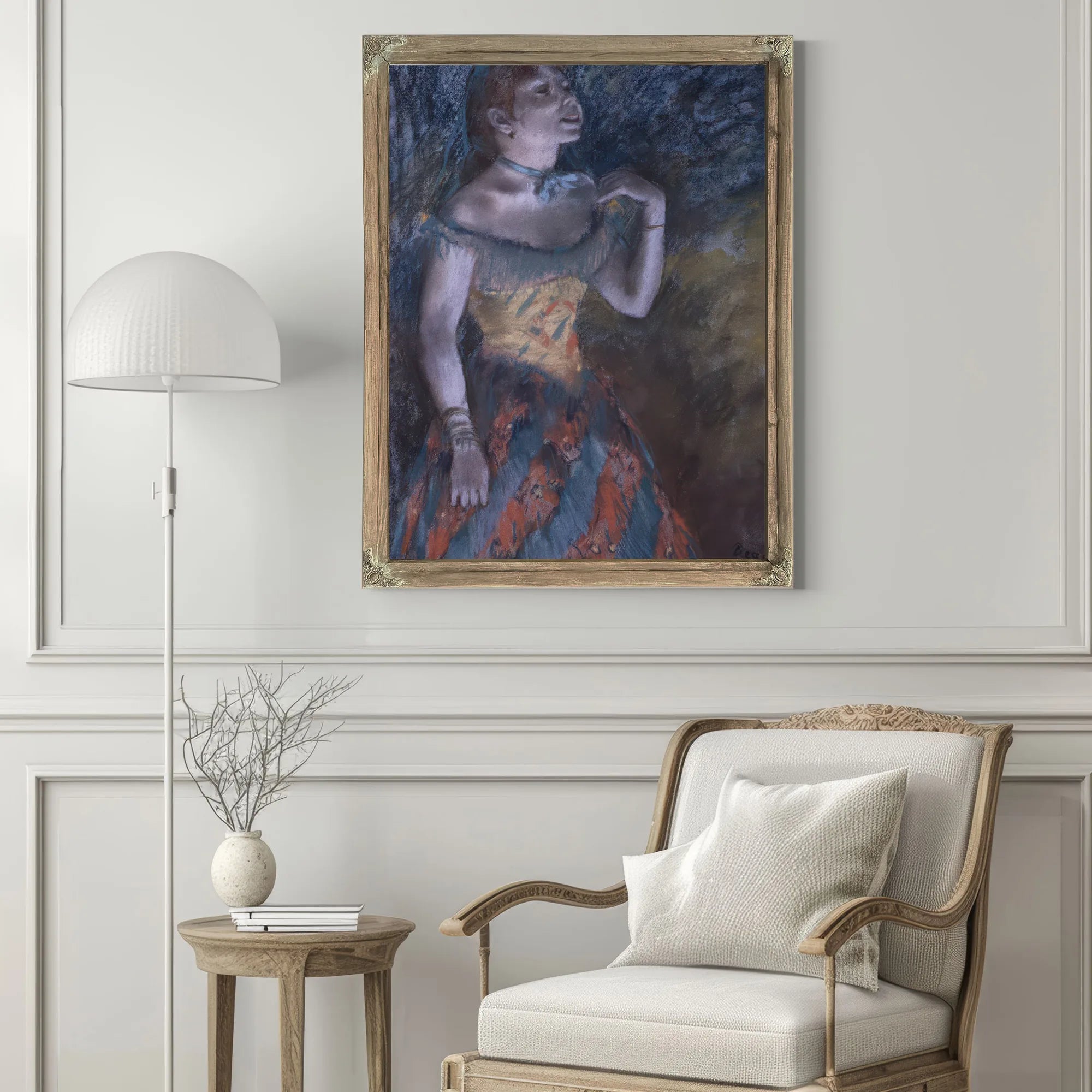 La Chanteuse Verte (The Singer In Green) By Edgar Degas Fine Art Print