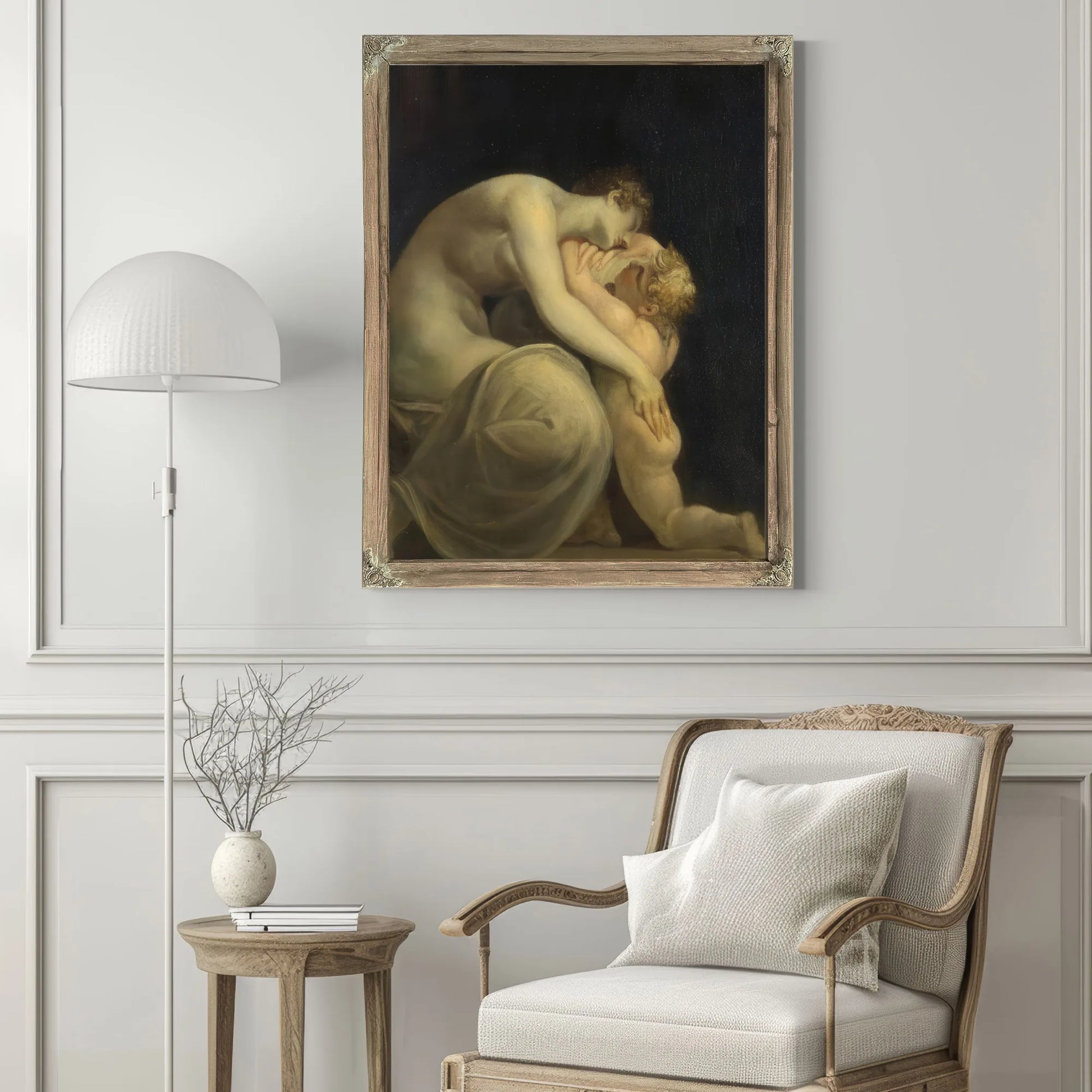 Tekemessa And Eurysakes By Henry Fuseli Fine Art Print