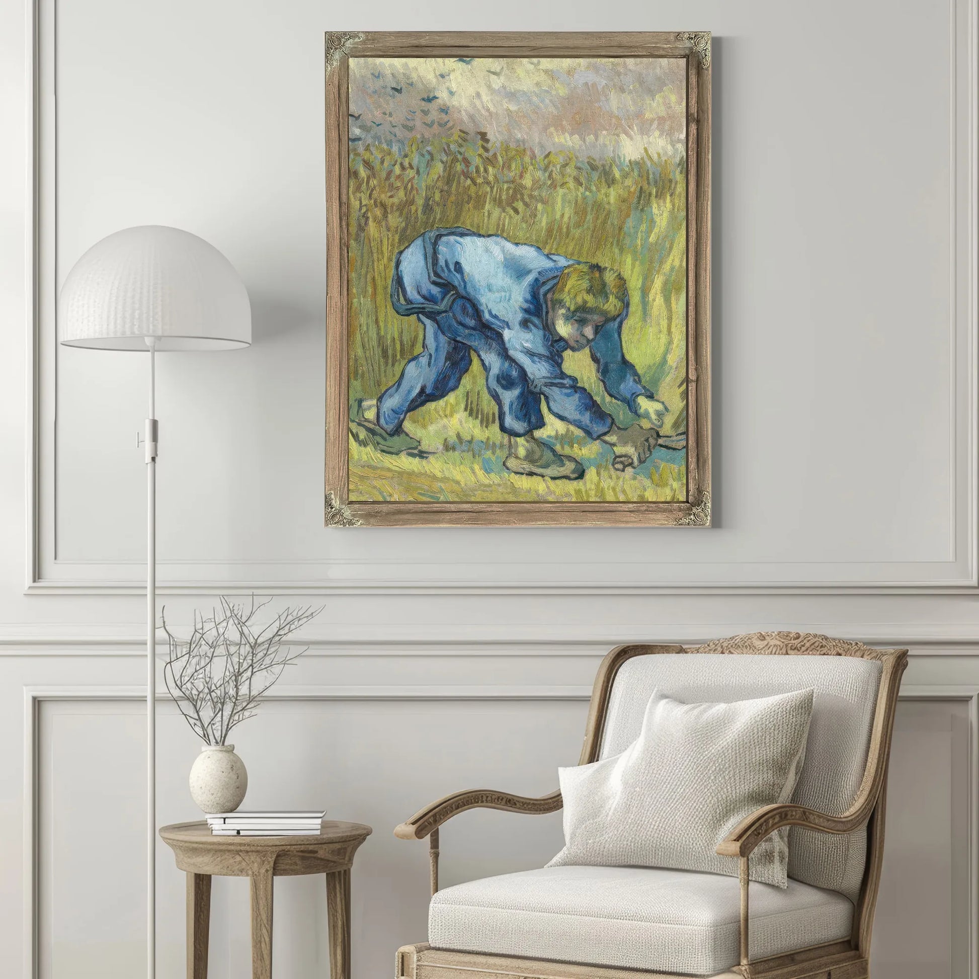The Reaper (After Millet) By Vincent Van Gogh Fine Art Print