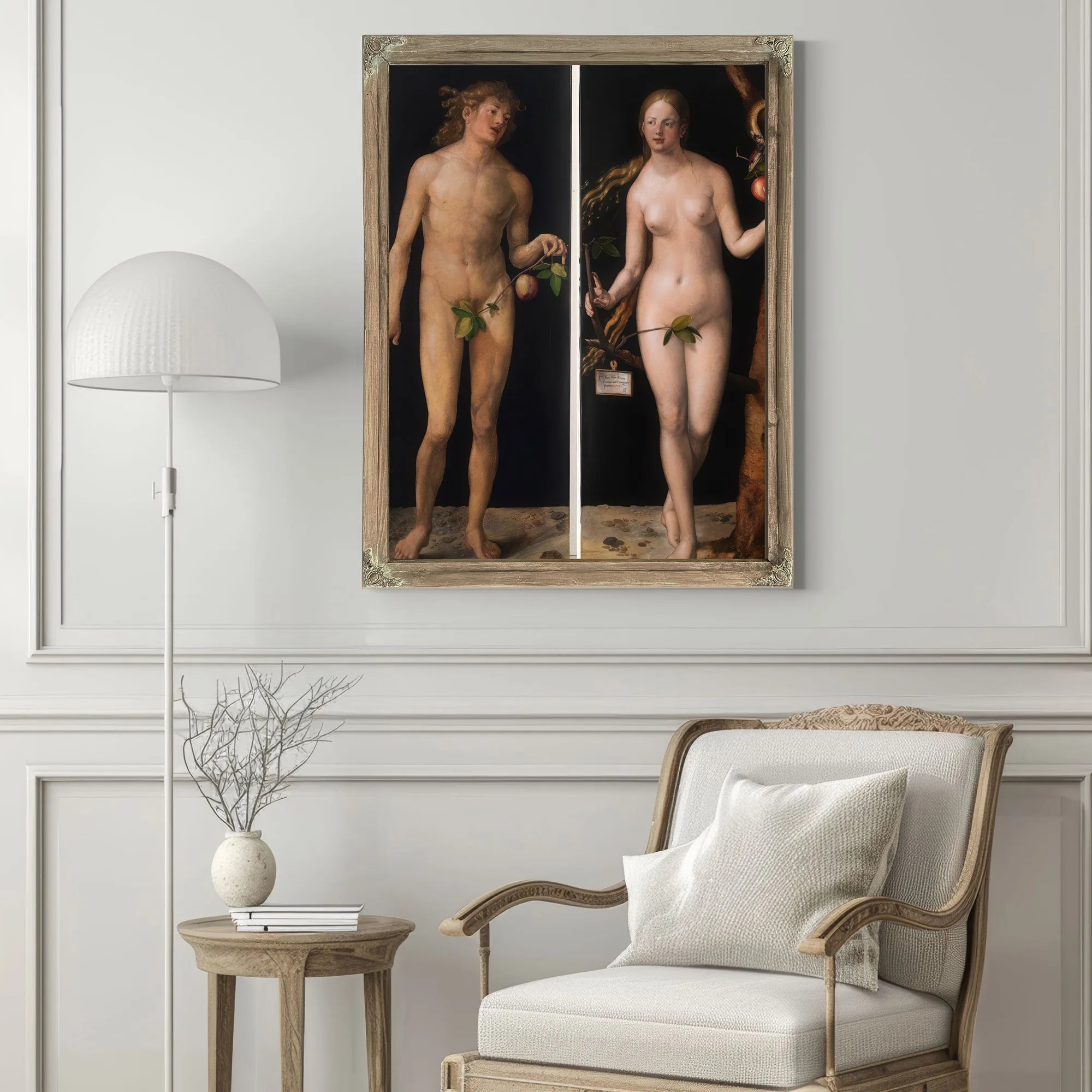 Adam And Eve Prado 2 Upload Tmp By Albrecht Dürer Fine Art Print