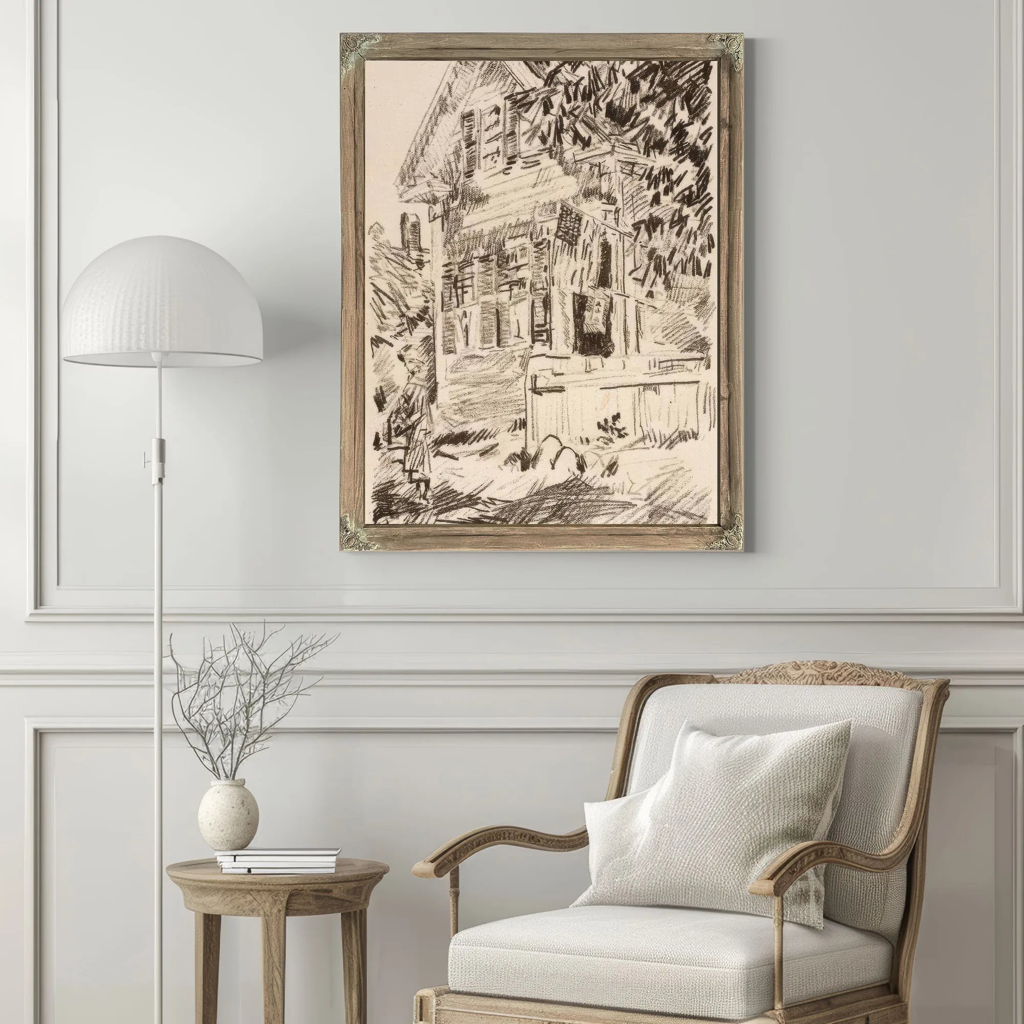 The Service Flag By Childe Hassam Fine Art Print