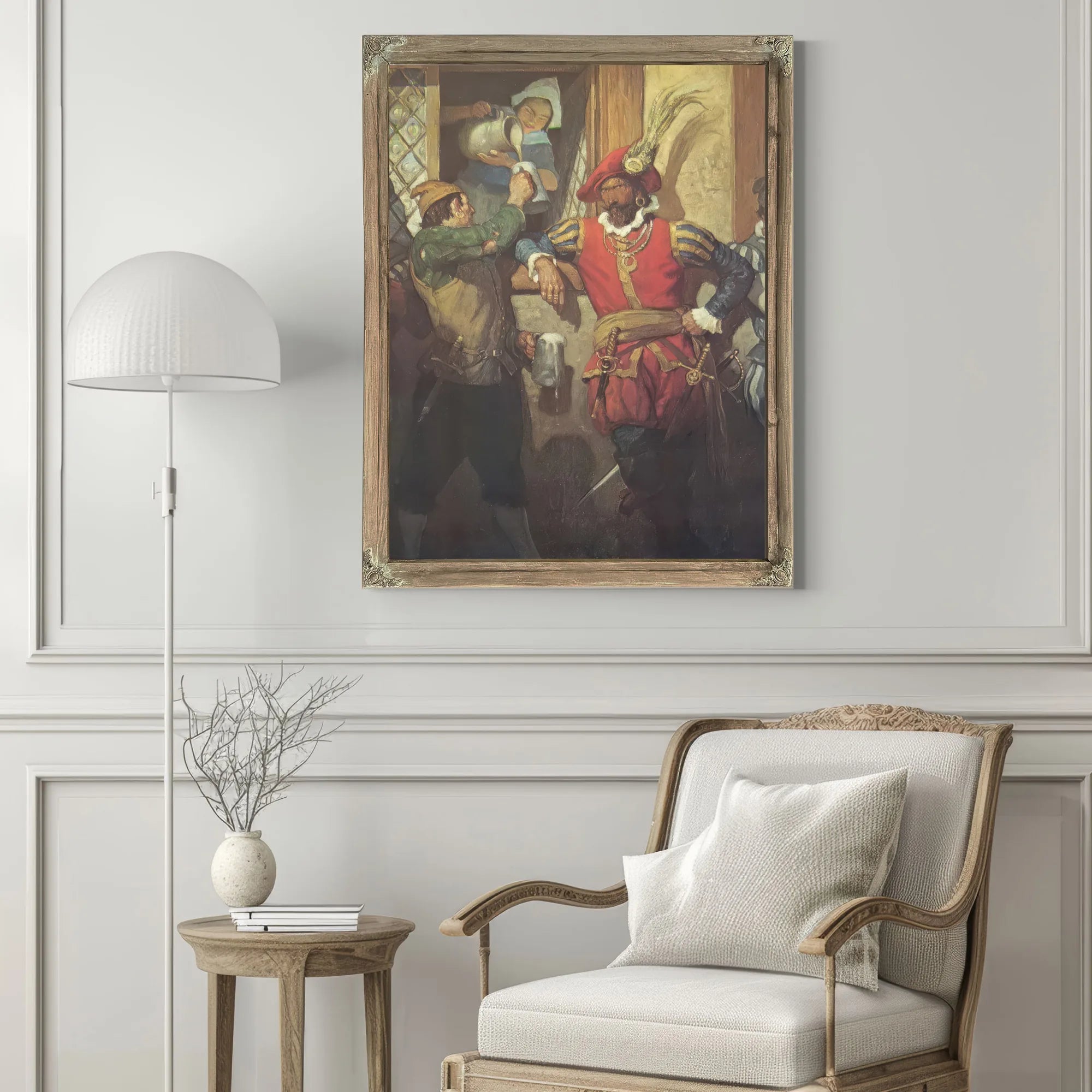John Oxenham By NC Wyeth Fine Art Print