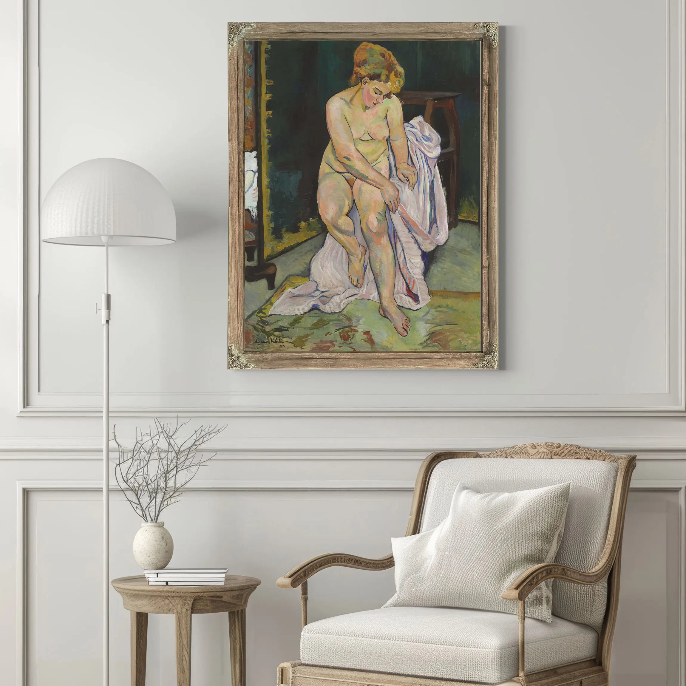 Nu A La Draperie by Suzanne Valadon