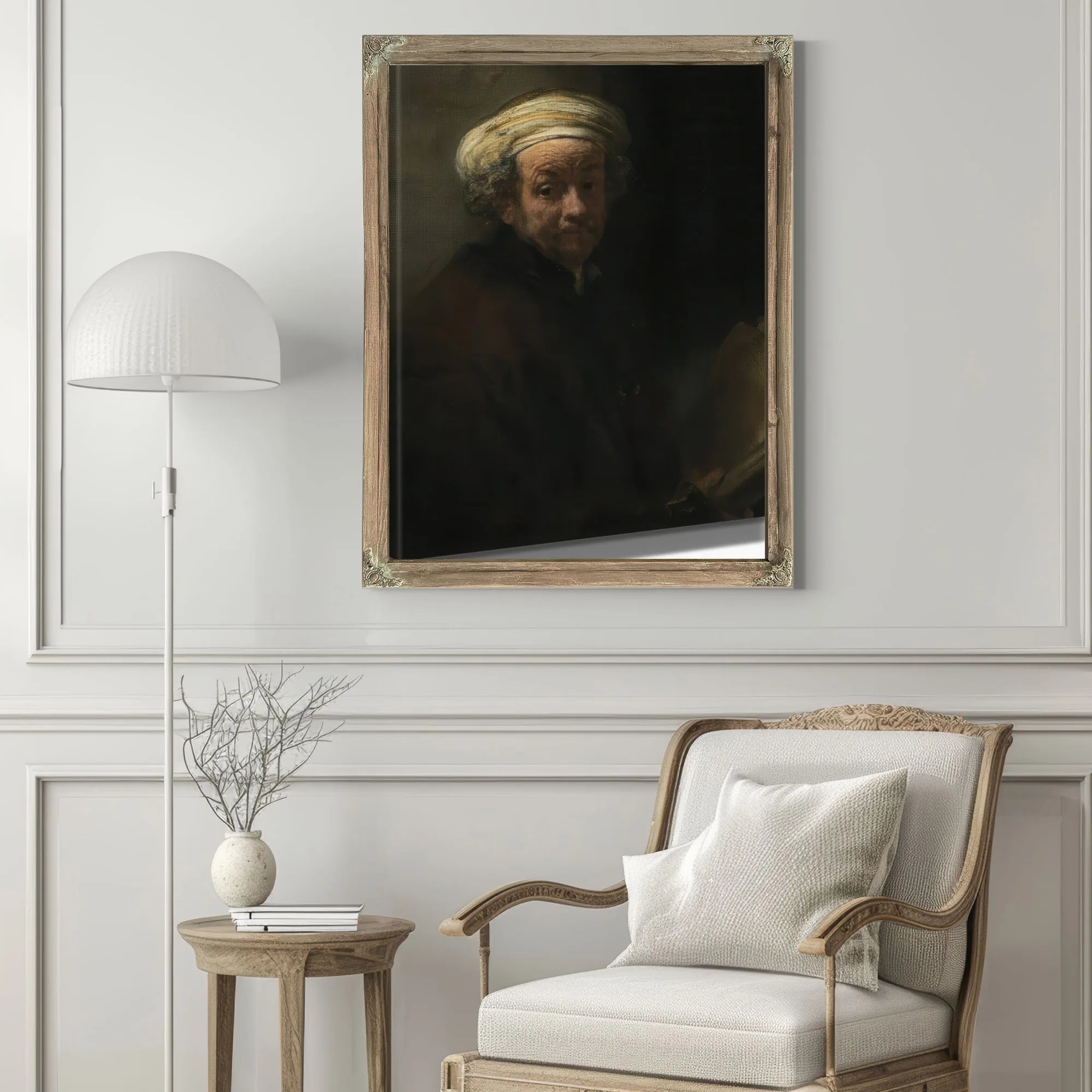 Self Portrait As The Apostle Paul By Rembrandt Fine Art Print
