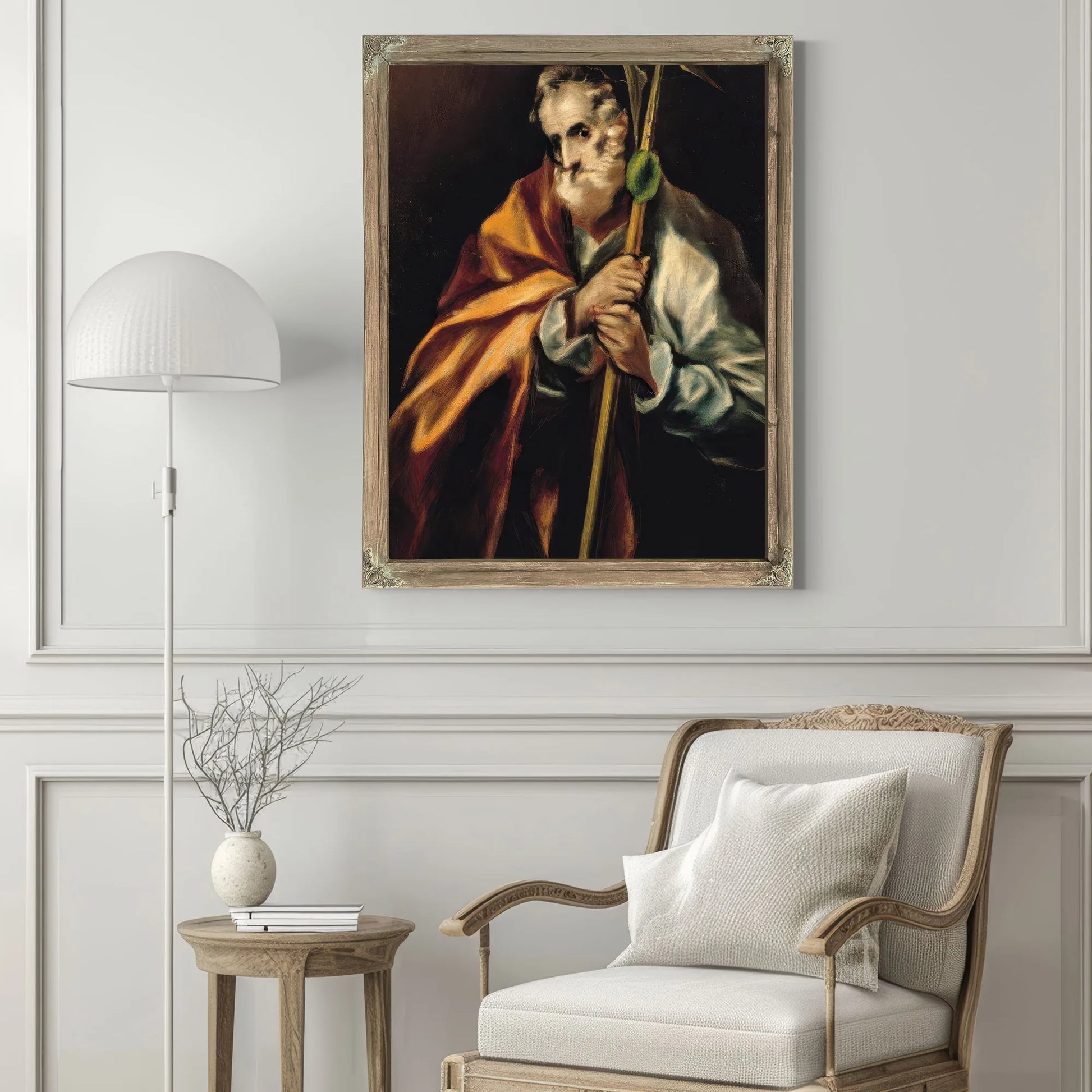 St. Jude Thaddeus By El Greco Fine Art Print