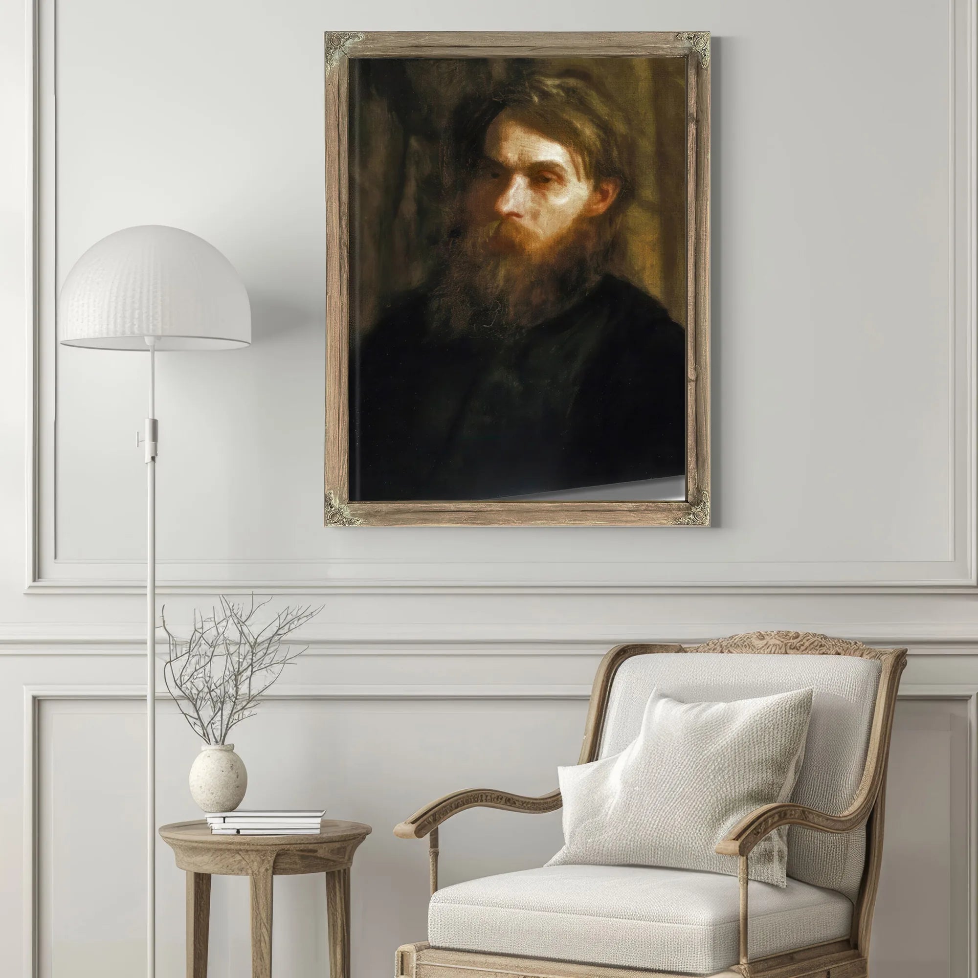 The Bohemian (Portrait Of Franklin Louis Schenk) By Thomas Eakins Fine Art Print