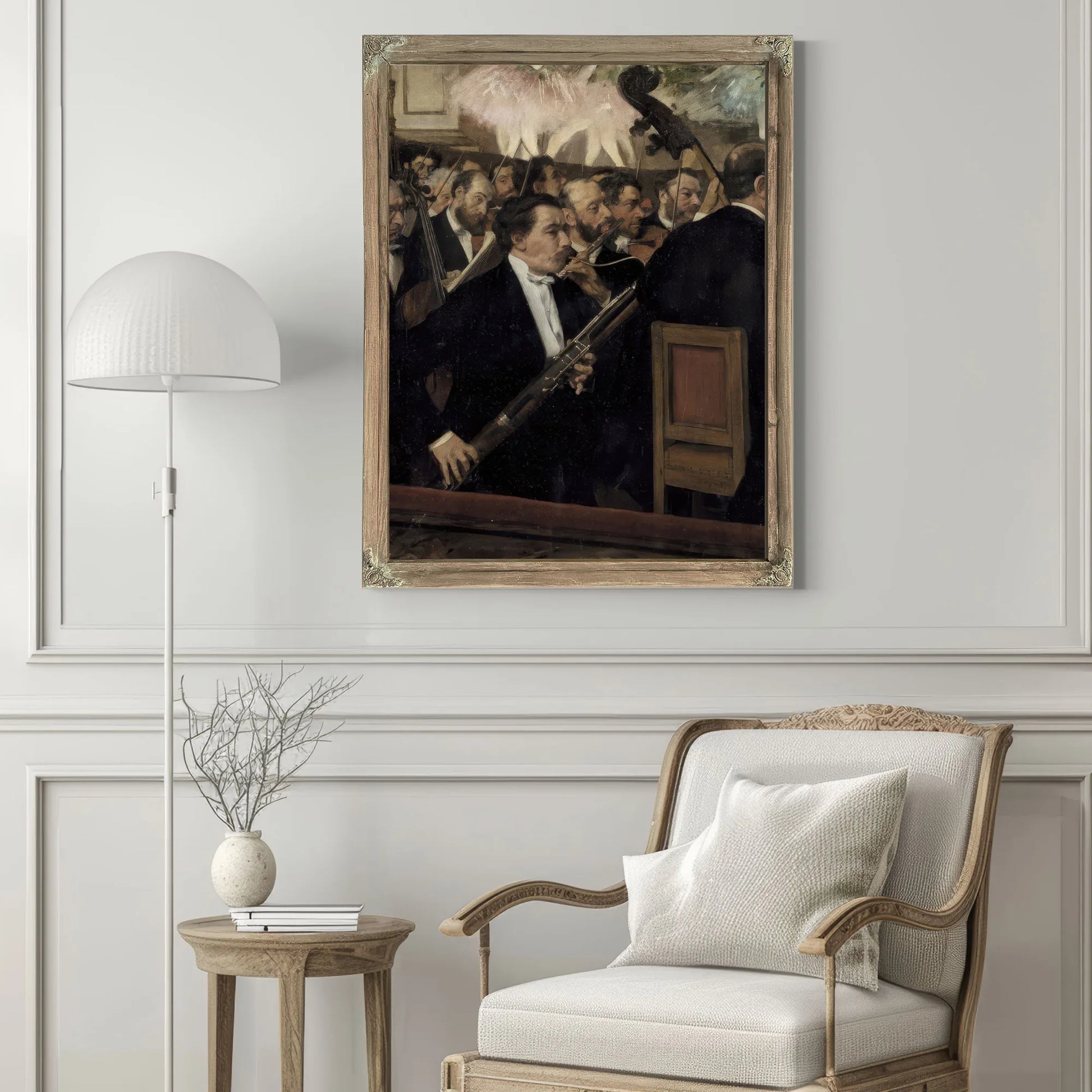 The Orchestra At The Opera By Edgar Degas Fine Art Print