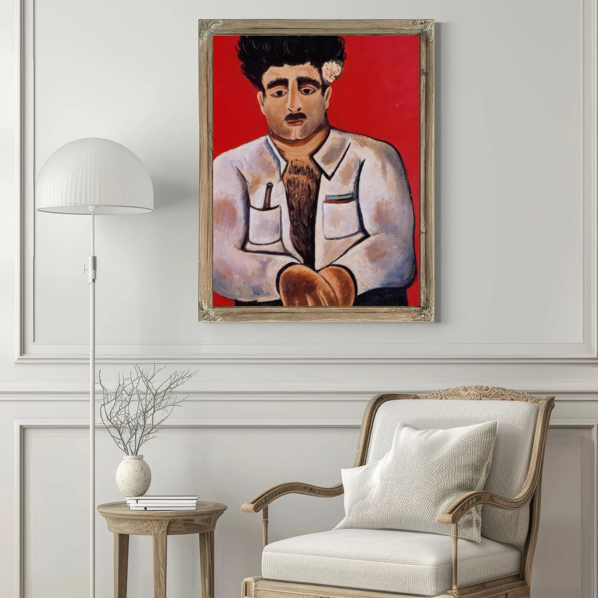 Adelard The Drowned Master Of The Phantom By Marsden Hartley Fine Art Print