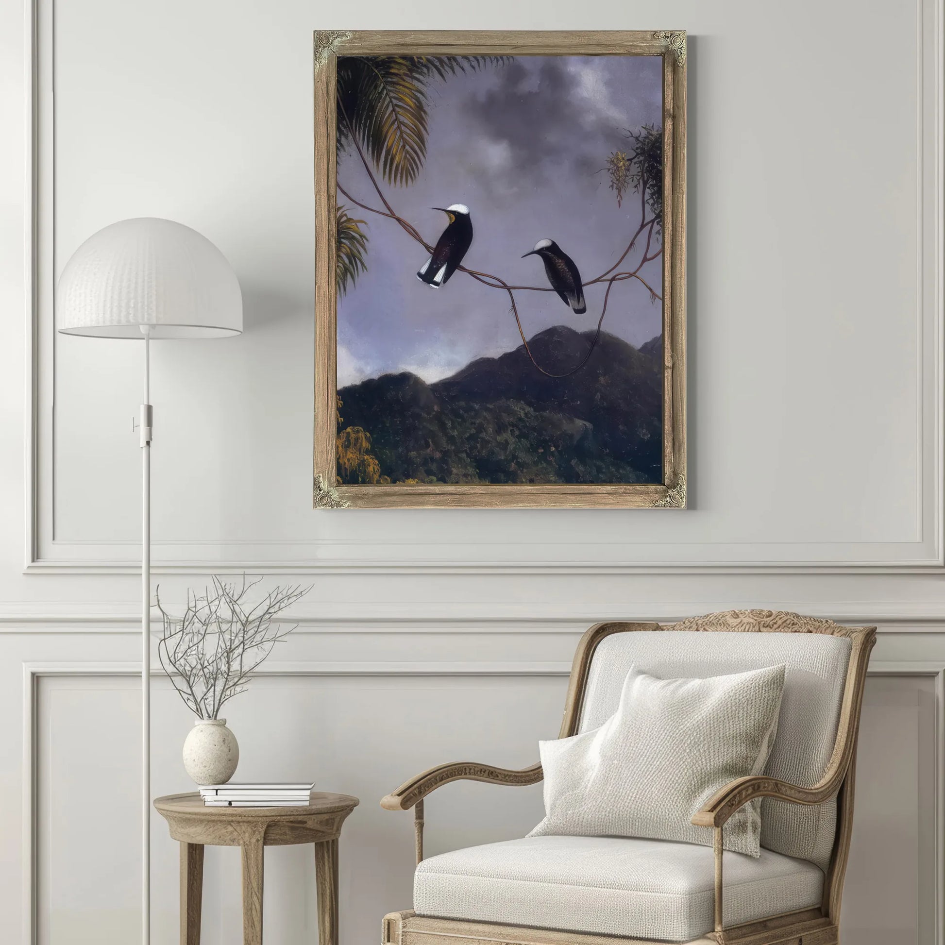 Snowcap By Martin Johnson Heade Fine Art Print