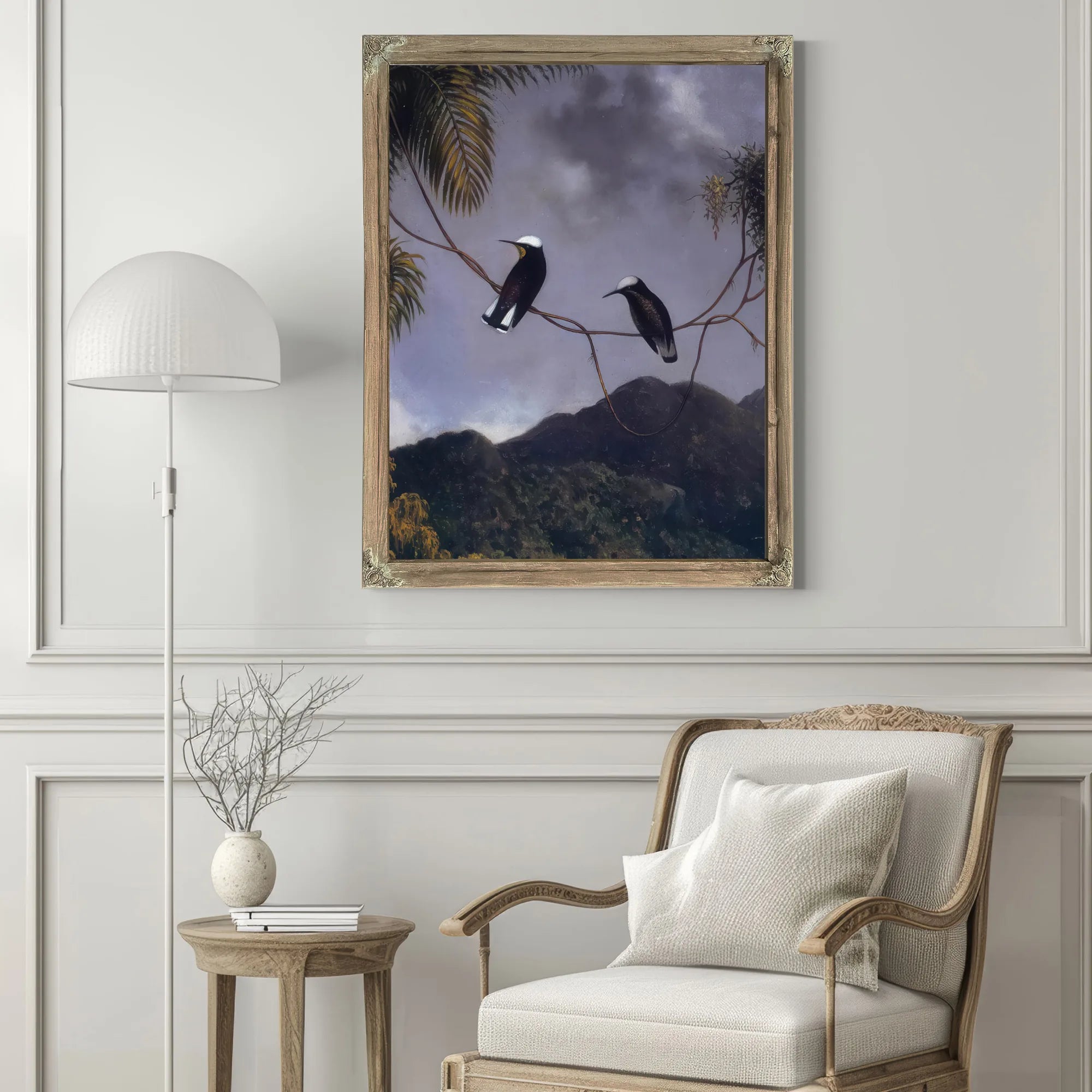 Snowcap By Martin Johnson Heade Fine Art Print
