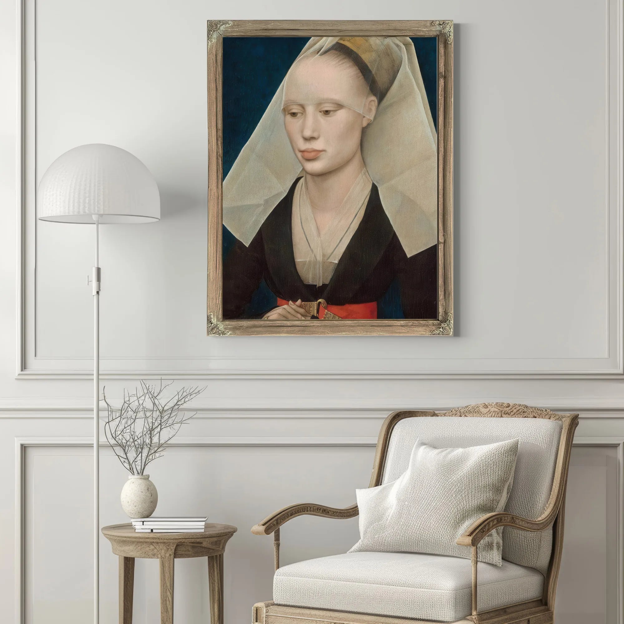Portrait Of A Lady 1460 By Rogier Van Der Weyden Fine Art Print