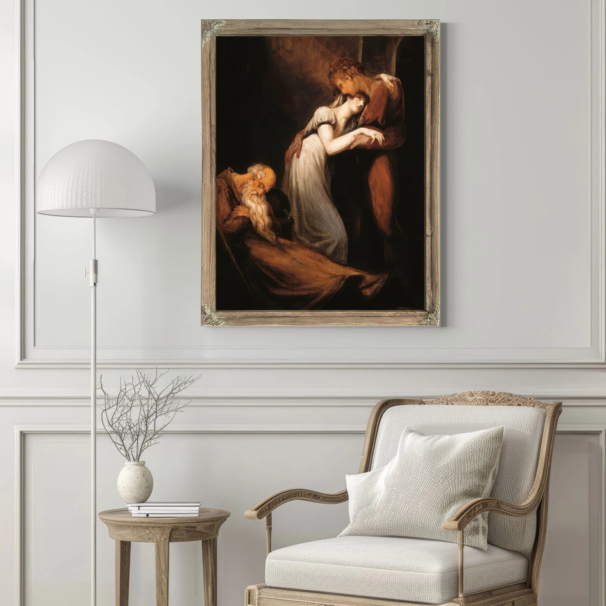 Huon And Amanda With The Dead Alphonso By Henry Fuseli Fine Art Print