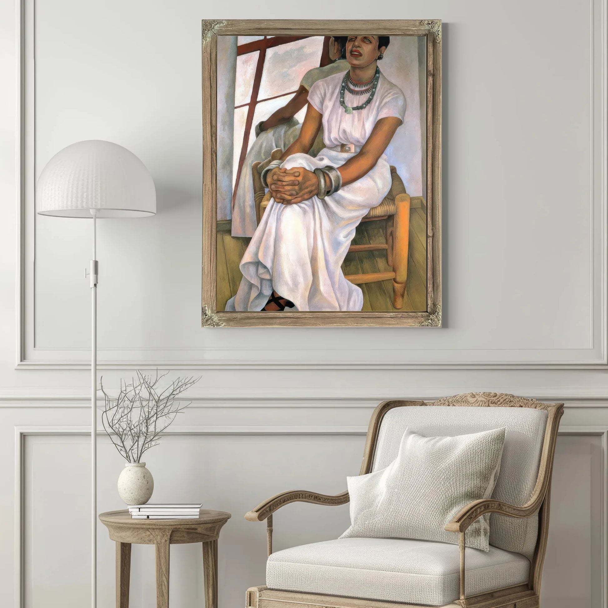 Portrait Of Lupe Marin By Diego Rivera Fine Art Print