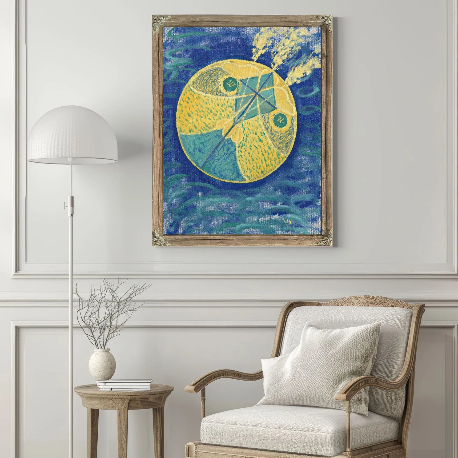 Group I No 7 Primordial Chaos 1907 By Hilma Af Klint Fine Art Print