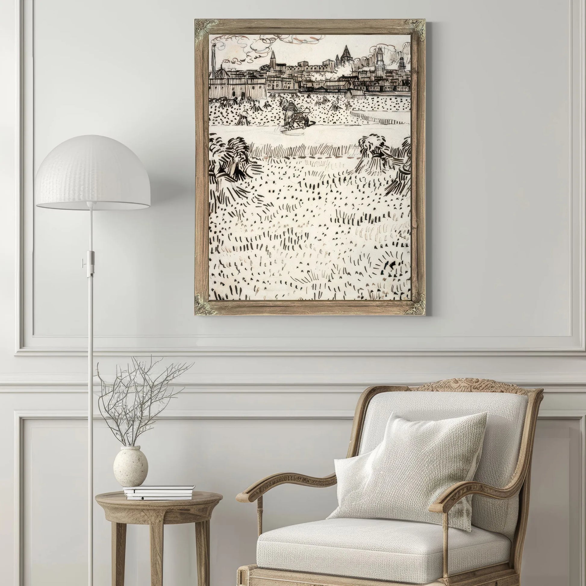 The Harvest By Vincent Van Gogh Fine Art Print