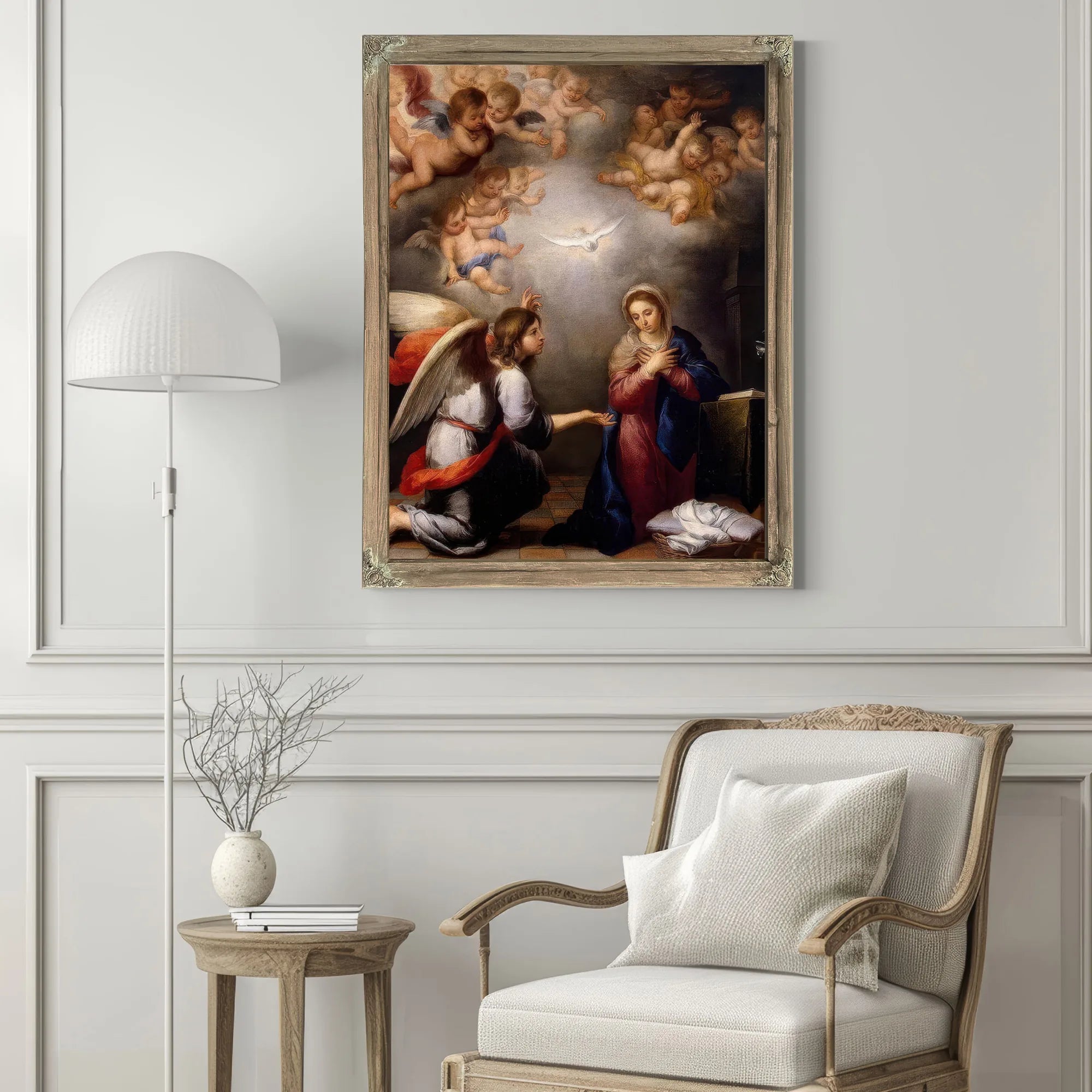Annunciation By Murillo Fine Art Print