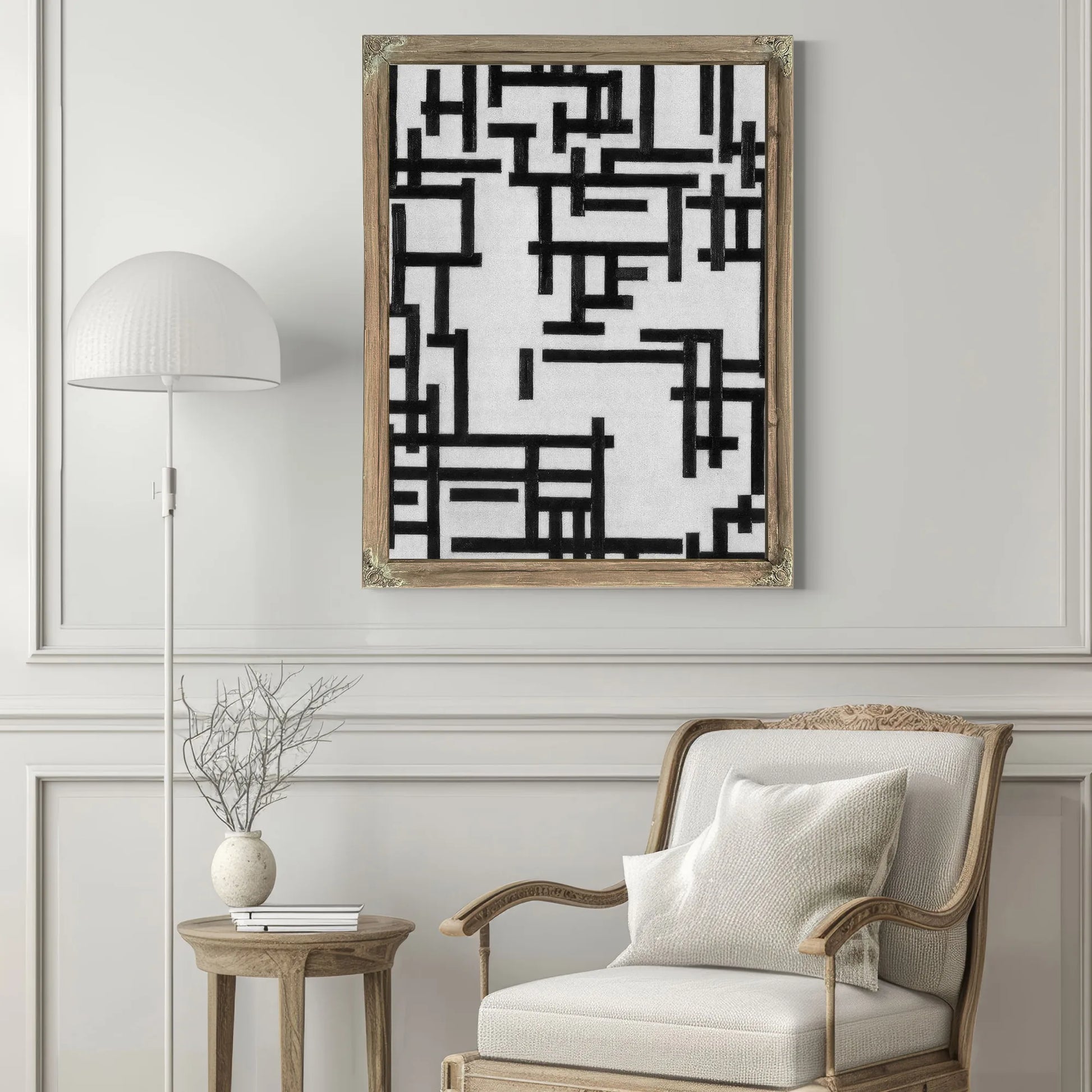 Composition Xiii 1918 By Theo Van Doesburg Fine Art Print