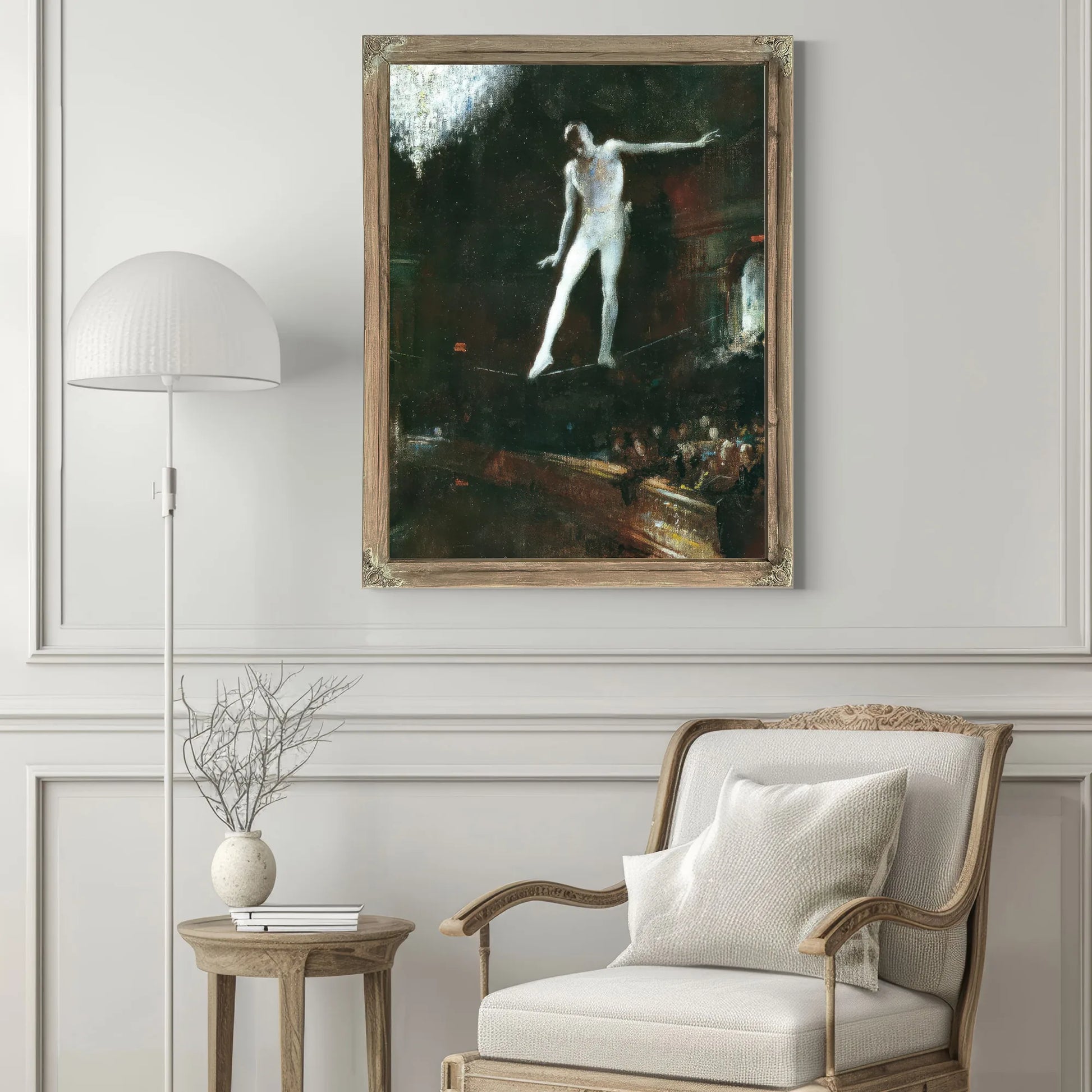 Tightrope Walker 1924 By Everett Shinn Fine Art Print