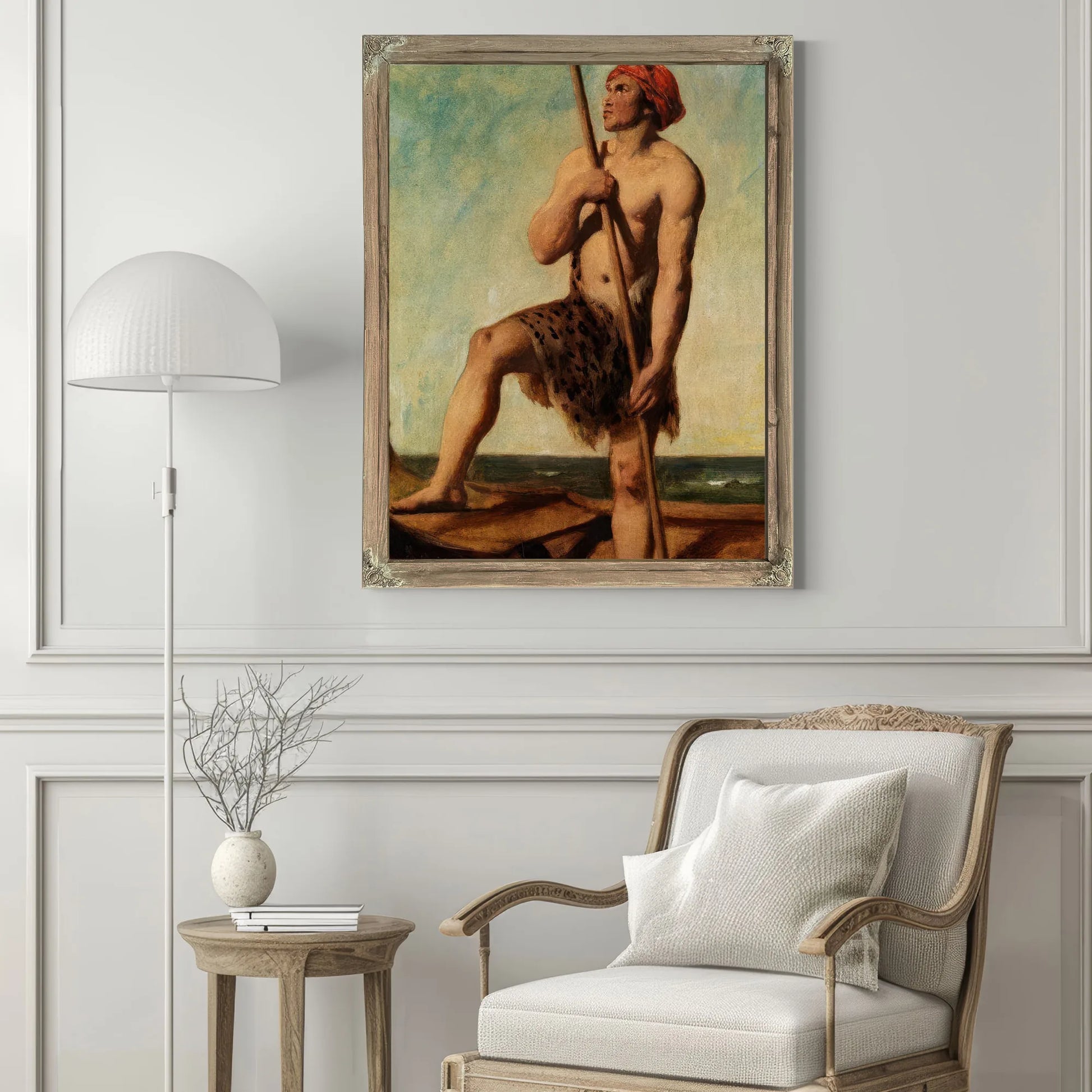 Egyptian Rower By William Etty Fine Art Print