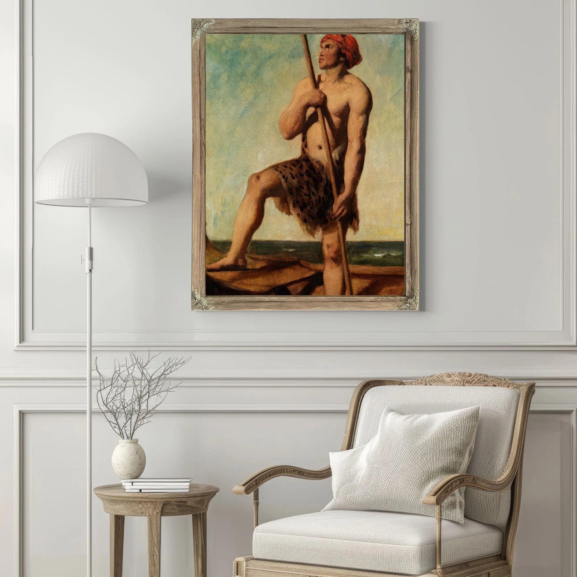 Egyptian Rower By William Etty Fine Art Print