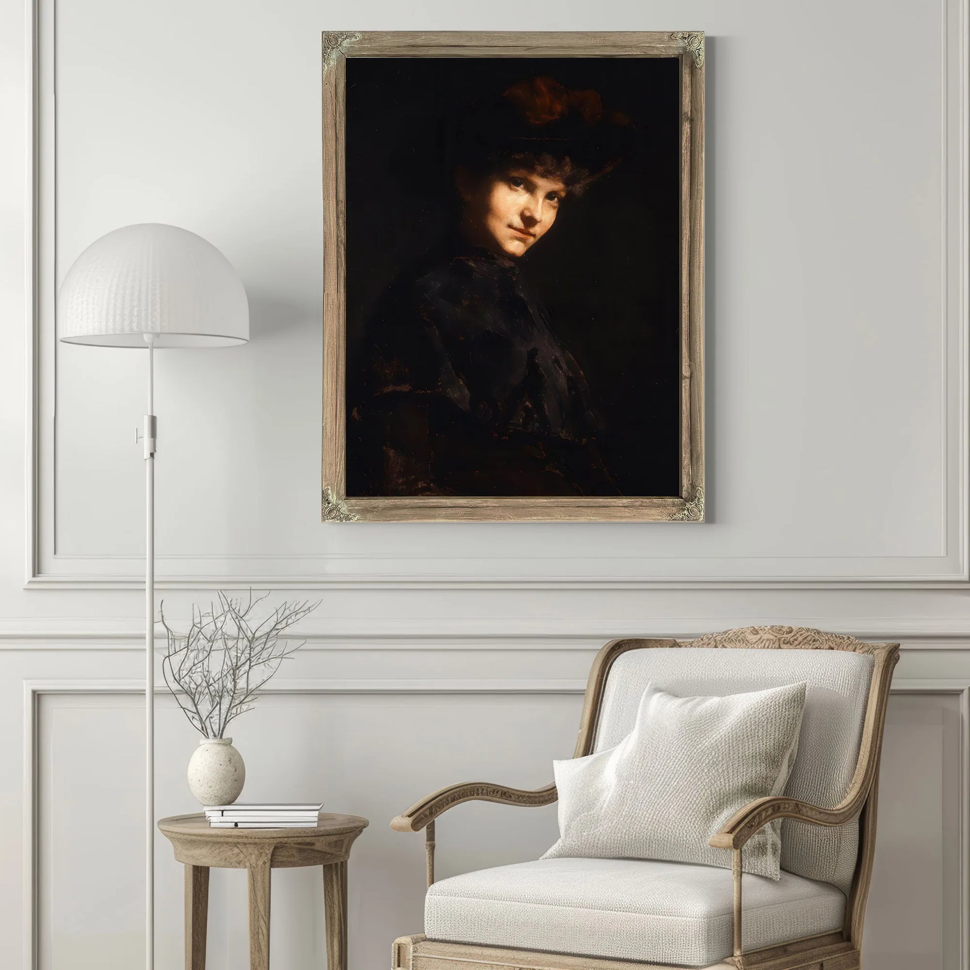 Ethel Page 1884 By Cecilia Beaux Fine Art Print