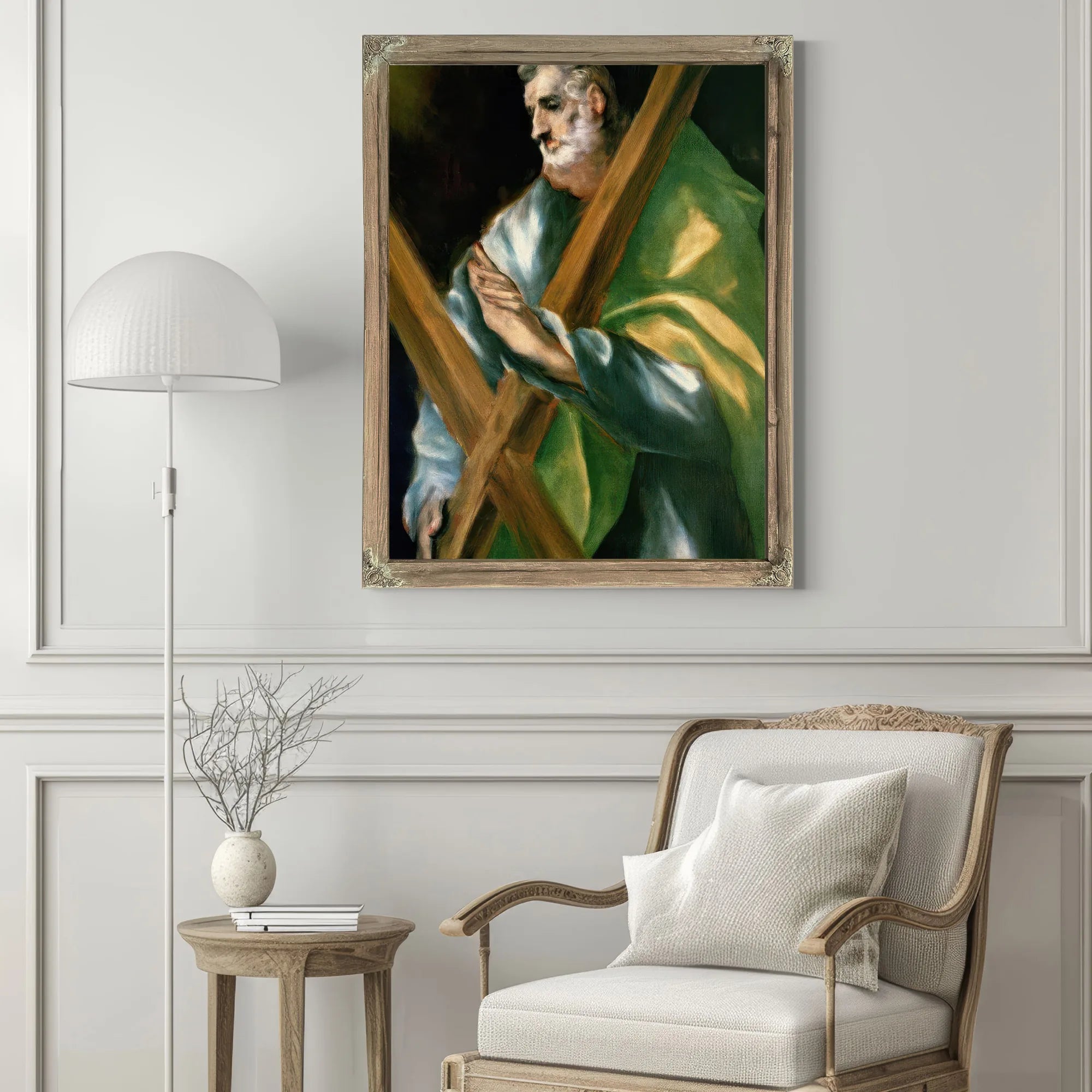 St. Andrew By El Greco Fine Art Print