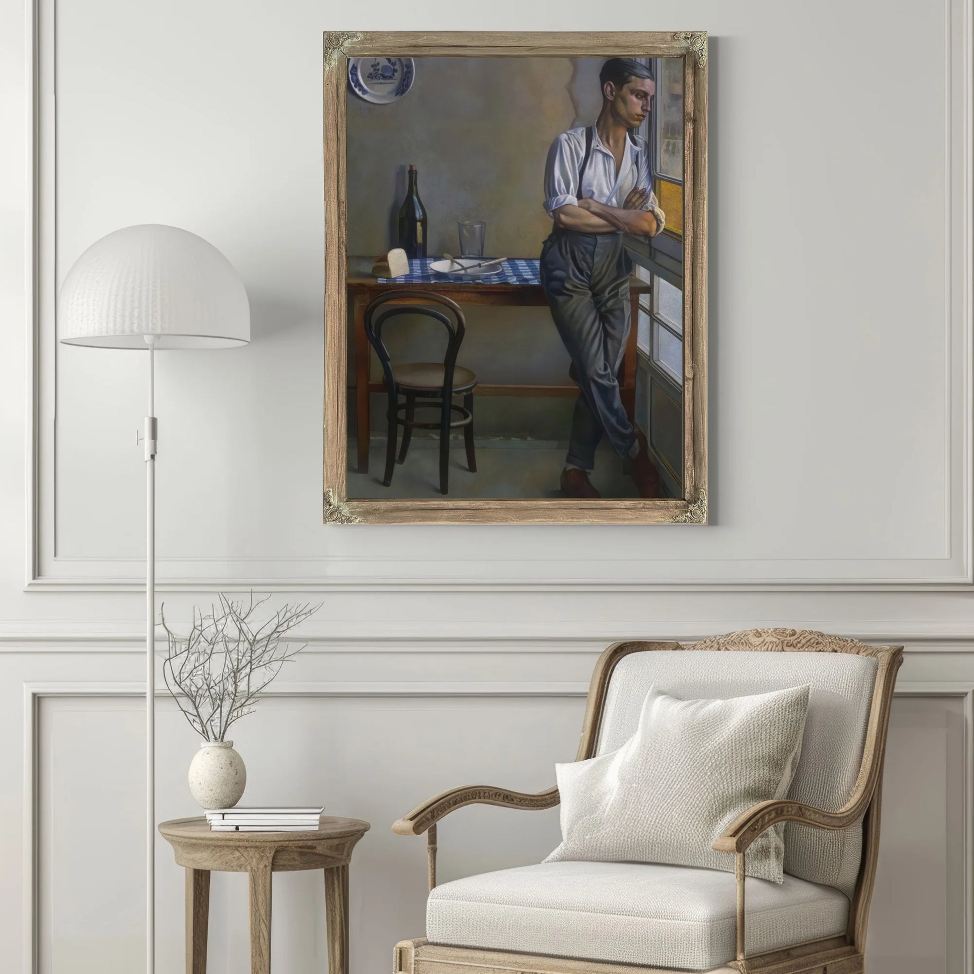 La Galeria By Feliu Elias Bracons Fine Art Print