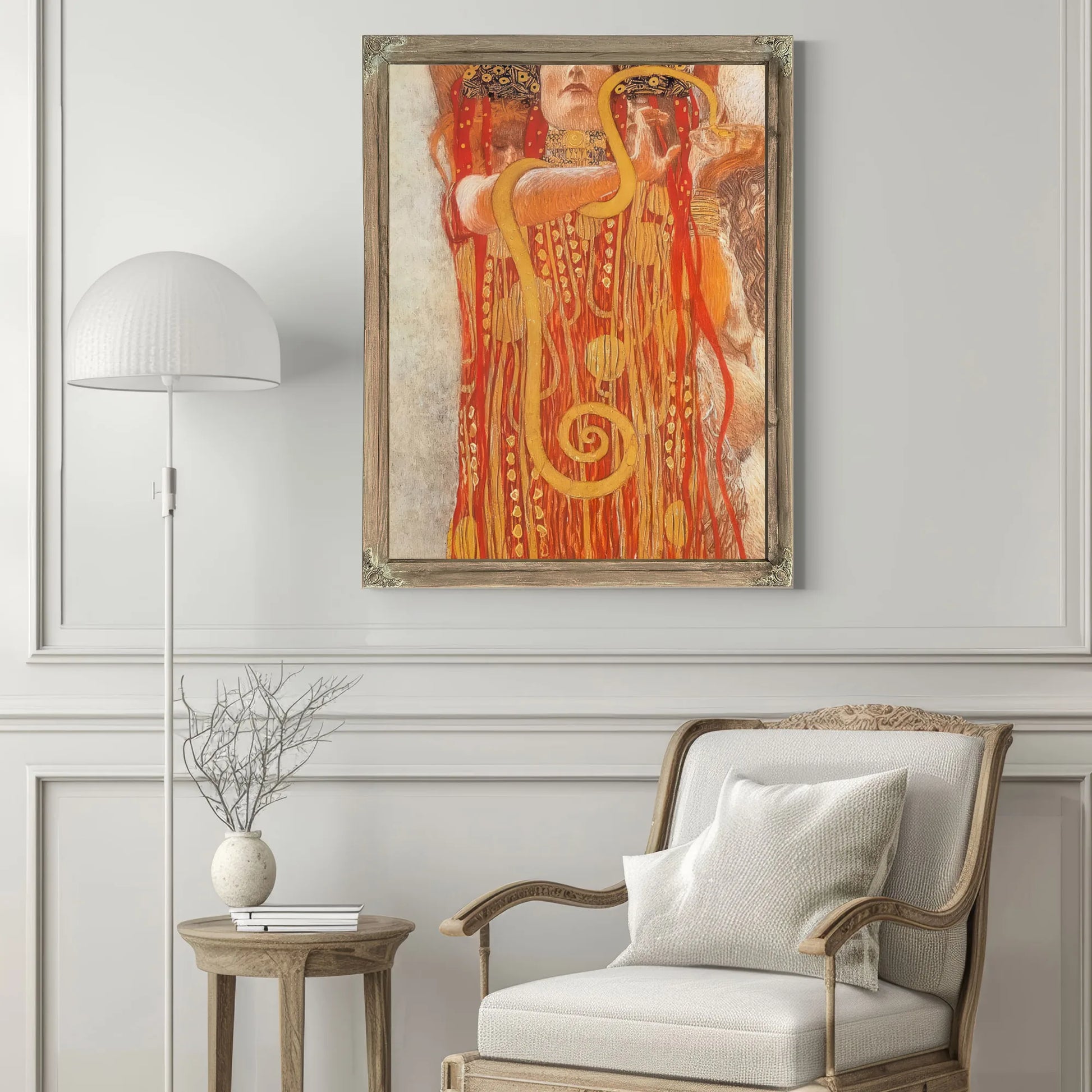 Hygieia By Gustav Klimt Fine Art Print