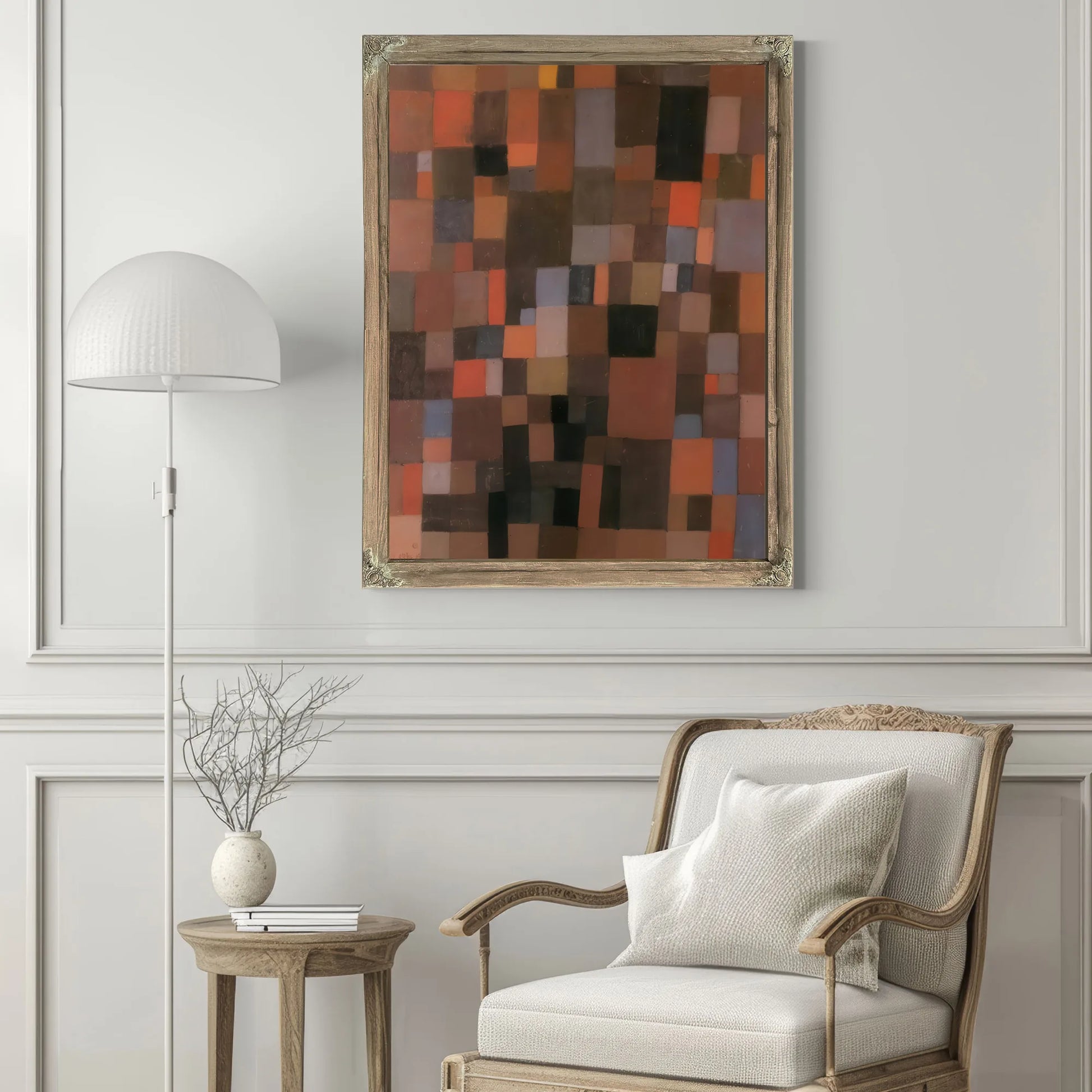 Harmony Of Rectangles In Red Yellow Blue With And Black 1923 238 By Paul Klee Fine Art Print