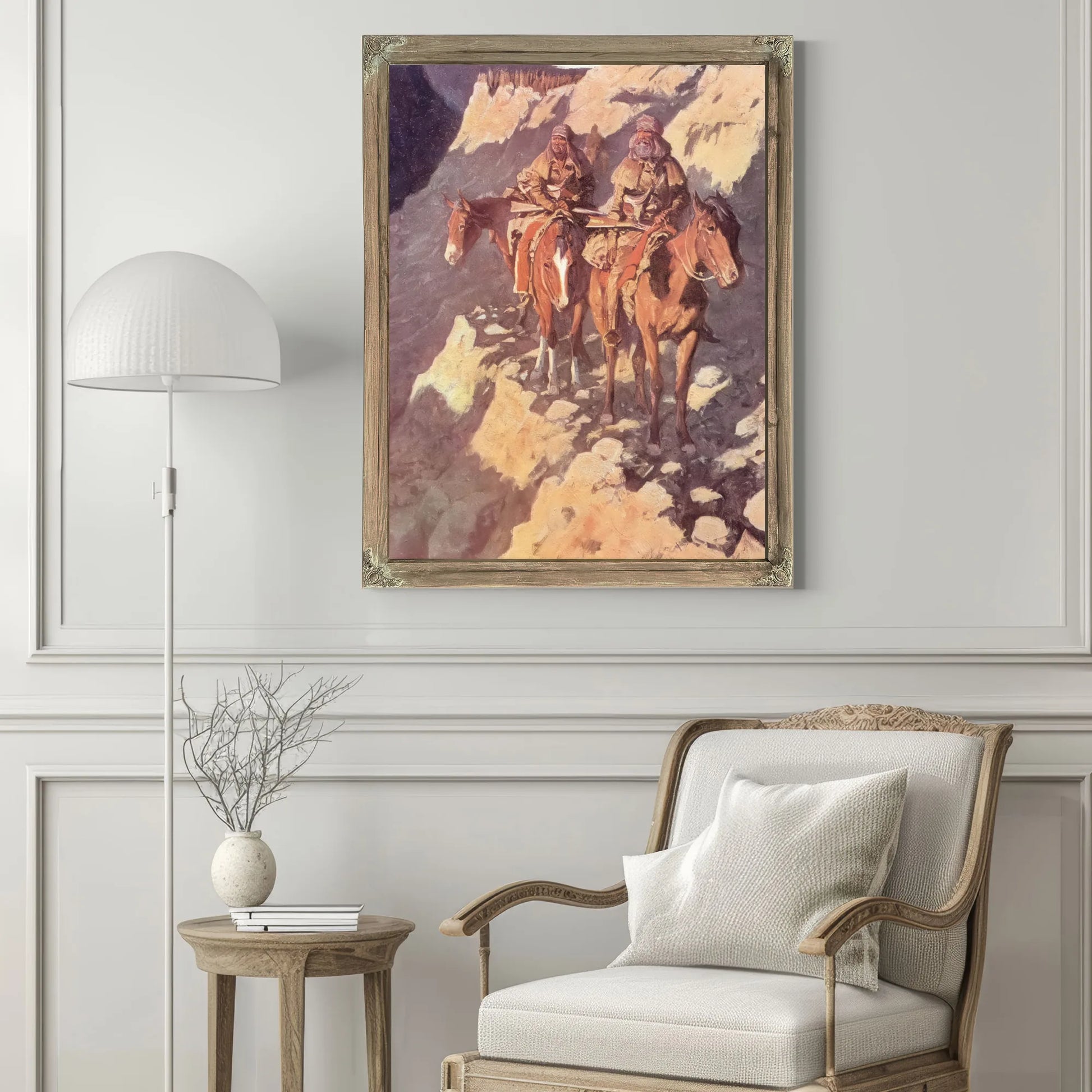 The Unknown Explorers By Frederic Remington Fine Art Print
