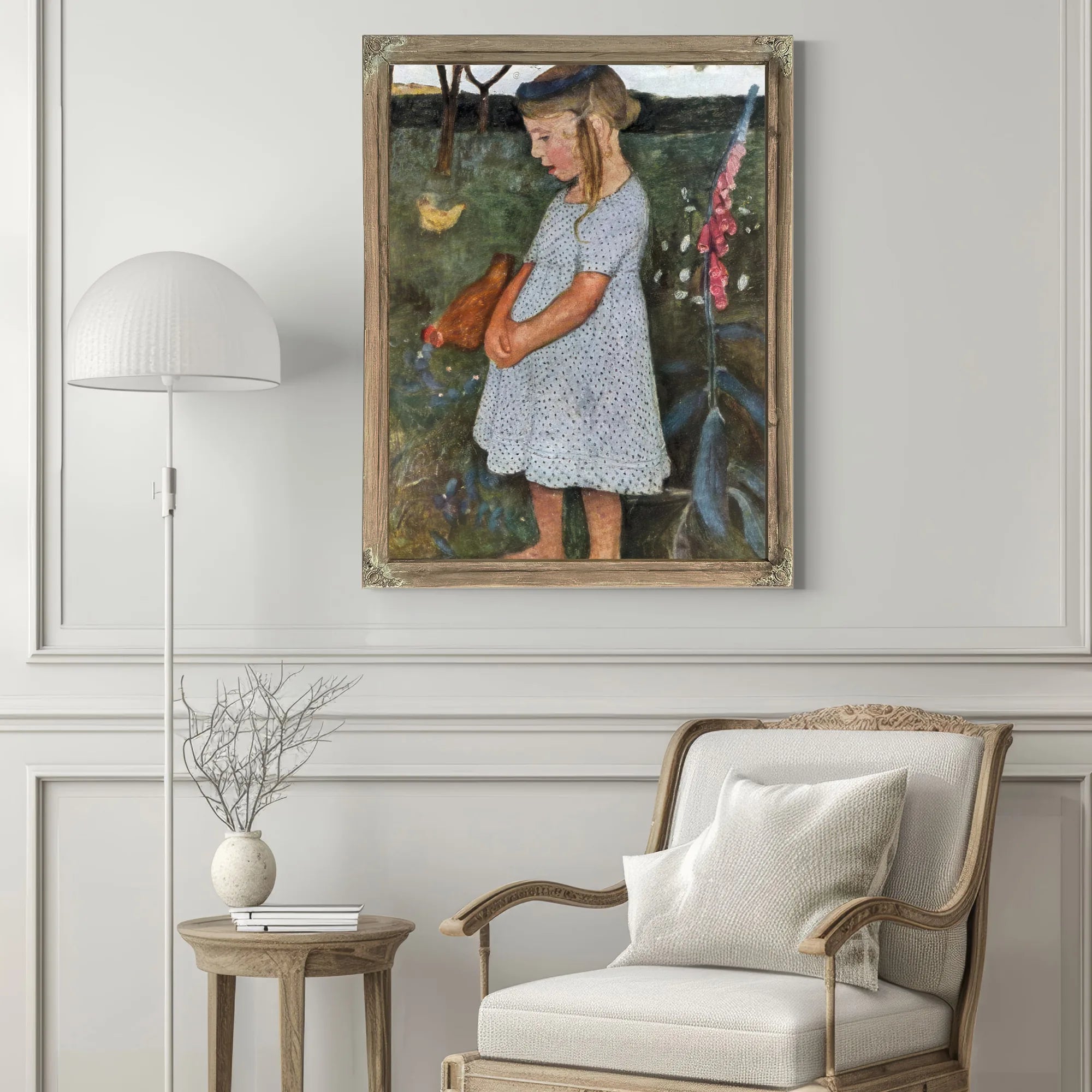 Elsbeth By Paula Modersohn Becker Fine Art Print