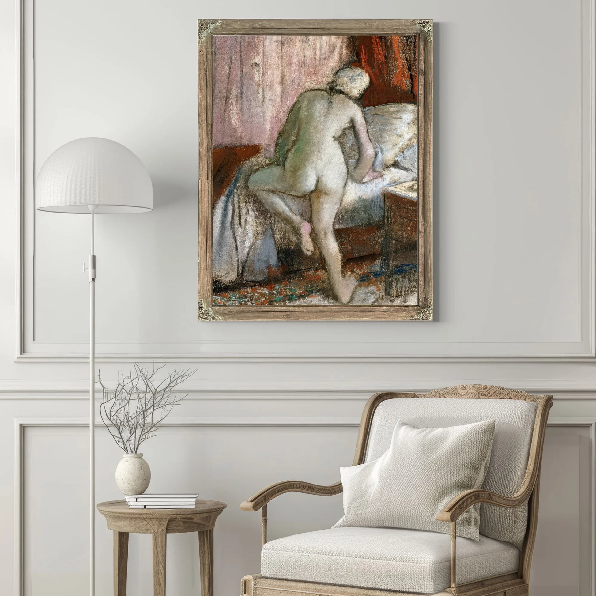 Bedtime By Edgar Degas Fine Art Print