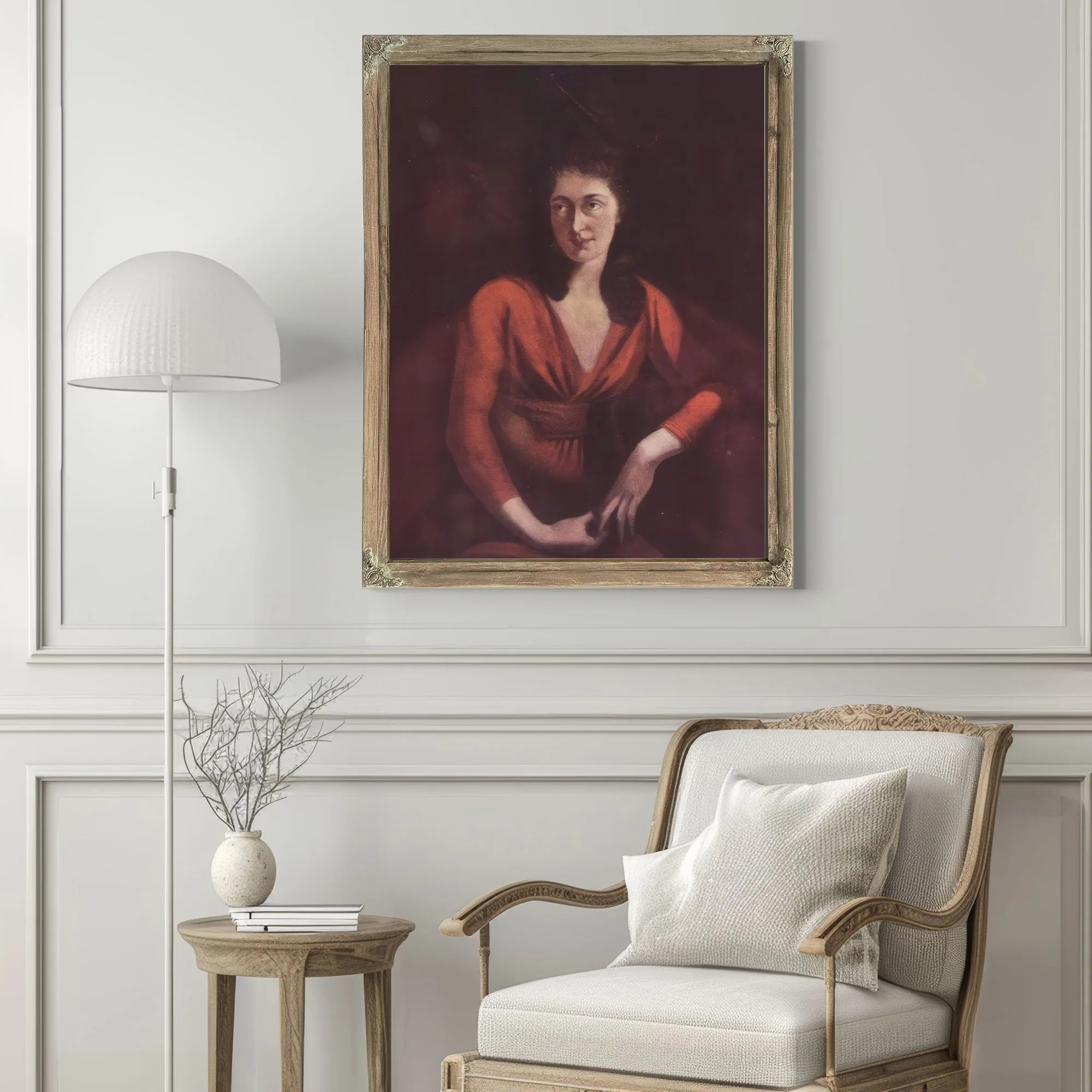 Portrait Of Magdalena Hess By Henry Fuseli Fine Art Print