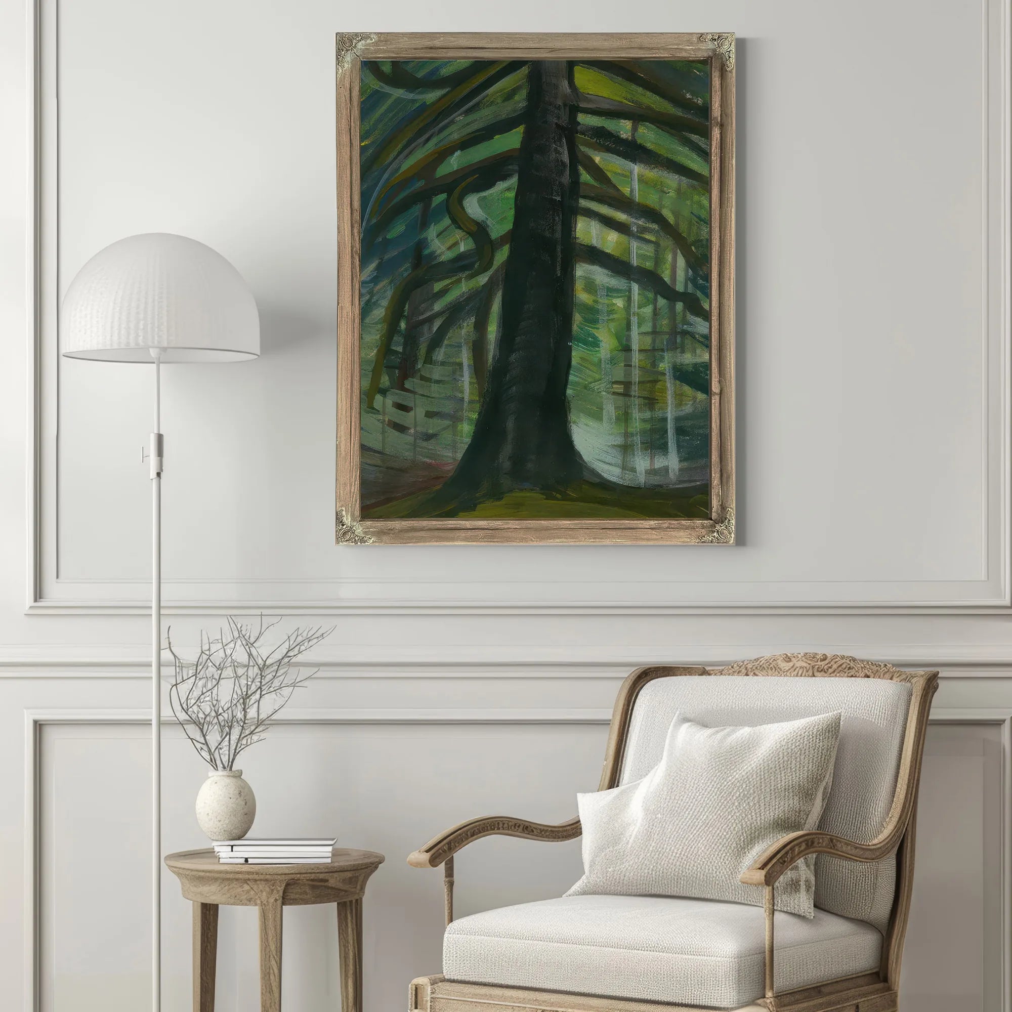 Dead Tree In The Forest By Emily Carr Fine Art Print