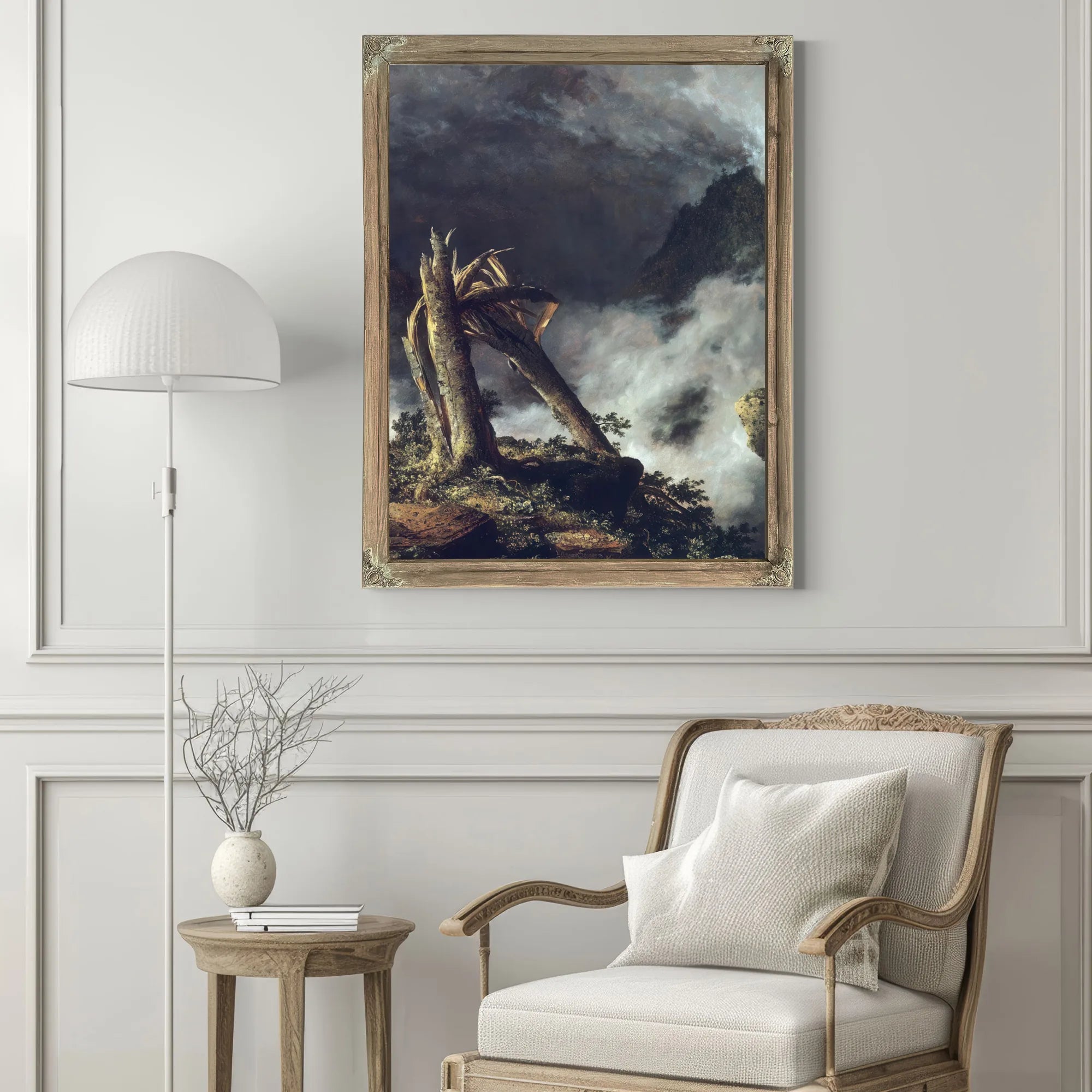 Storm In The Mountains By Frederic Edwin Church Fine Art Print