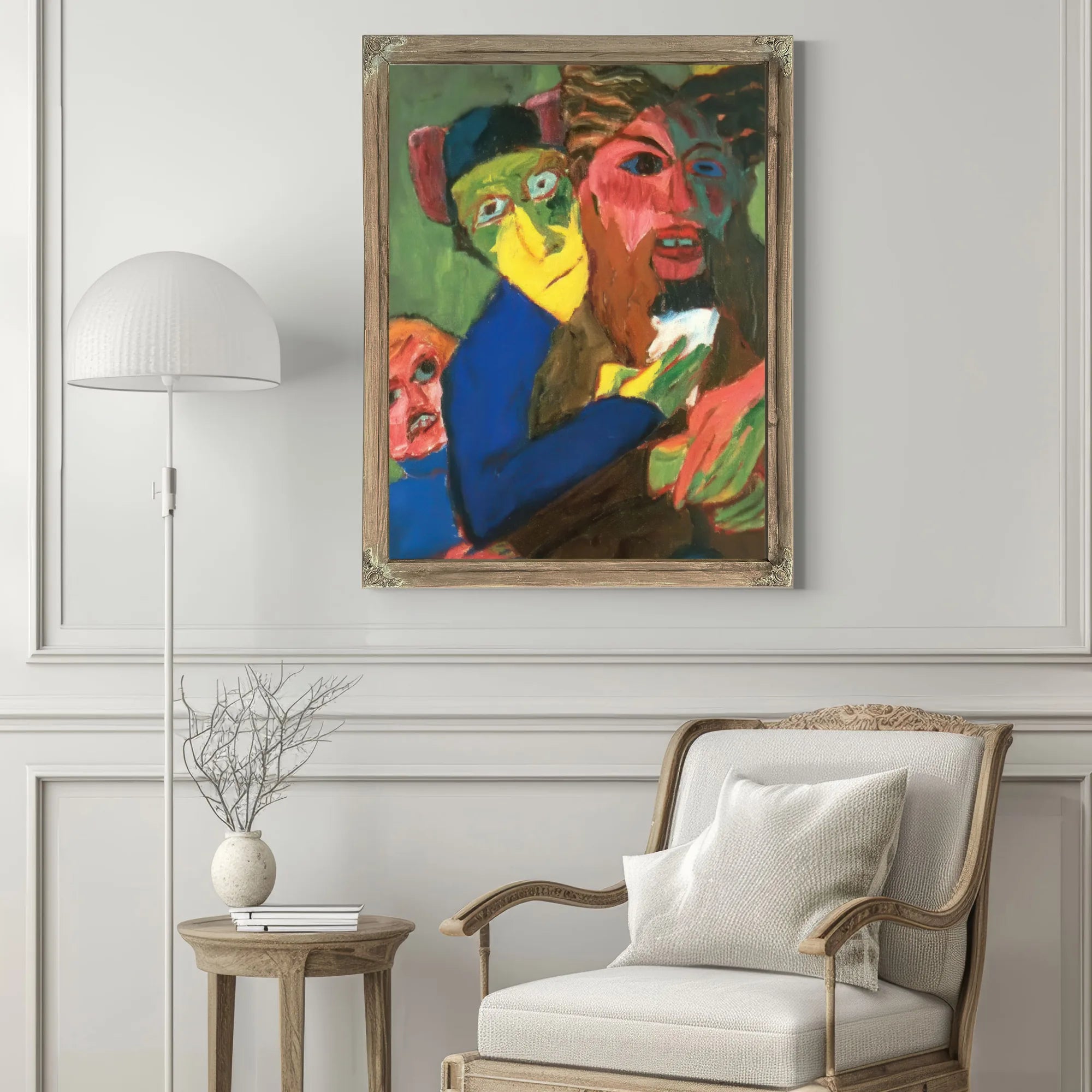 Excited People By Emil Nolde Fine Art Print