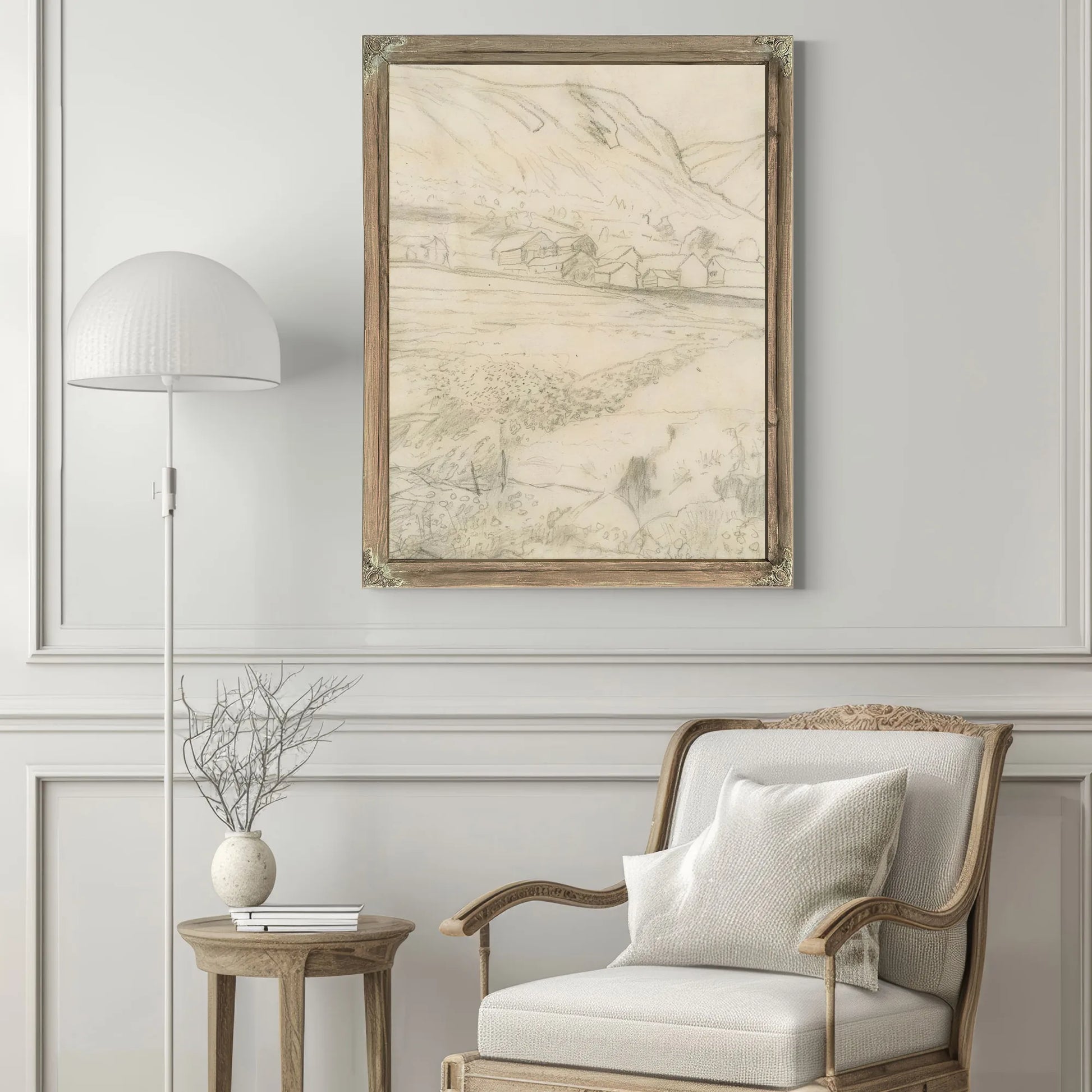 Study For 'Marigold Night' By Nicolai Astrup Fine Art Print