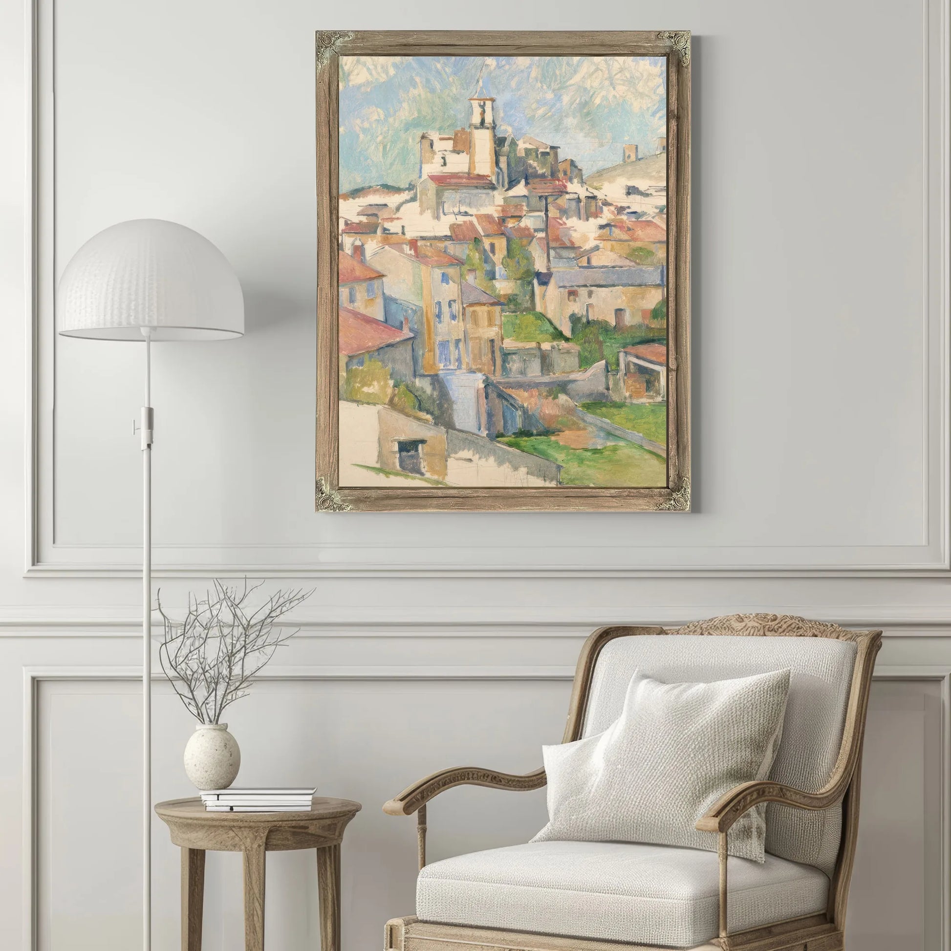 Gardanne By Paul Cezanne Fine Art Print
