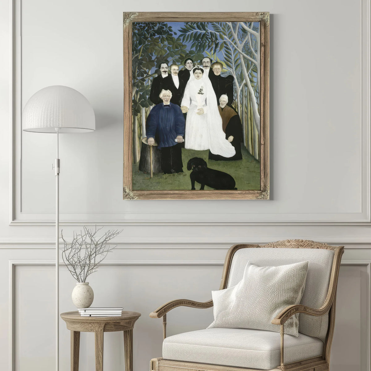 The Wedding Party By Henri Julien Felix Rousseau