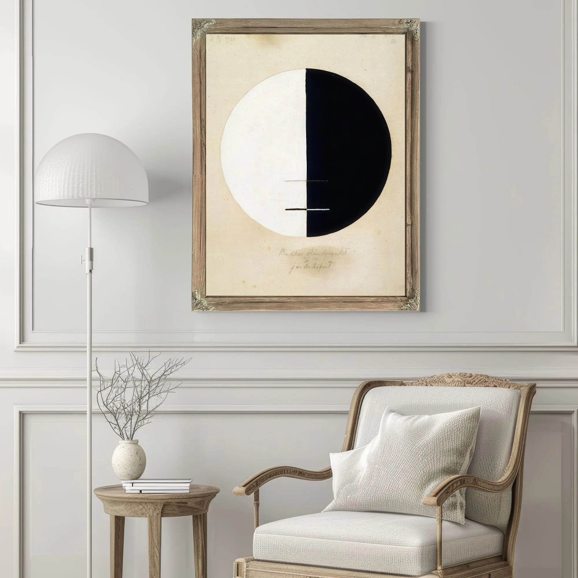 Buddhas Standpoint In The Earthly Life No 3A 1920 By Hilma Af Klint Fine Art Print