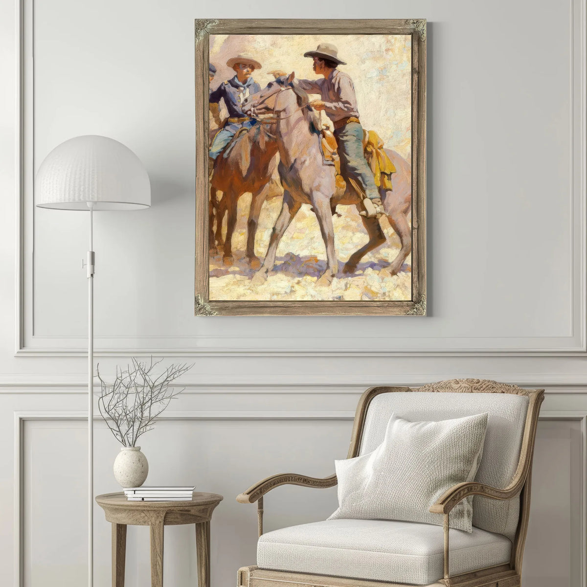 I Call Myself A Soldier By Maynard Dixon Fine Art Print