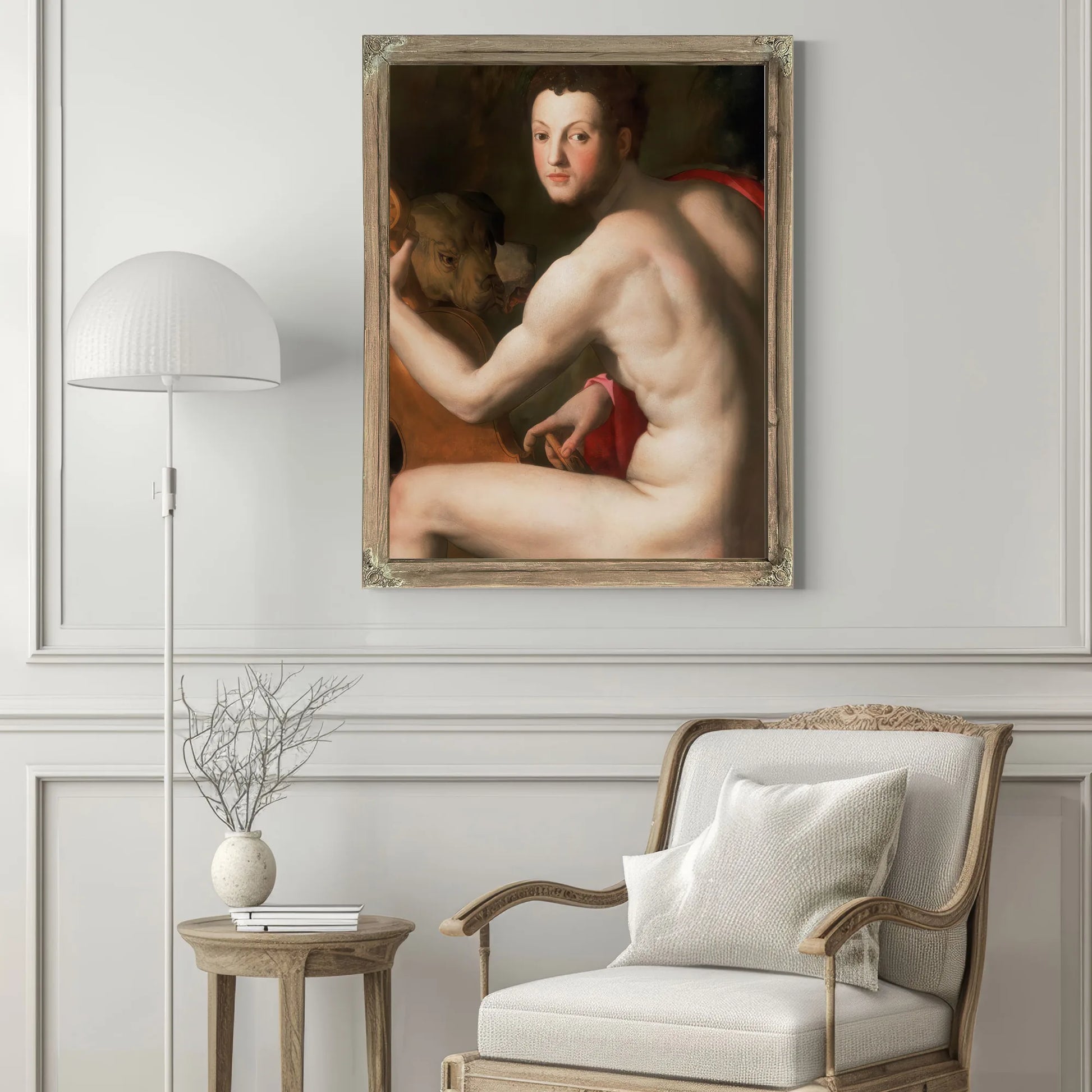 Portrait Of Cosimo I De Medici As Orpheus 1537 1539 Mannerism 93 7X76 4Cm Philidelphia Museum Of Art By Agnolo Bronzino Fine Art Print